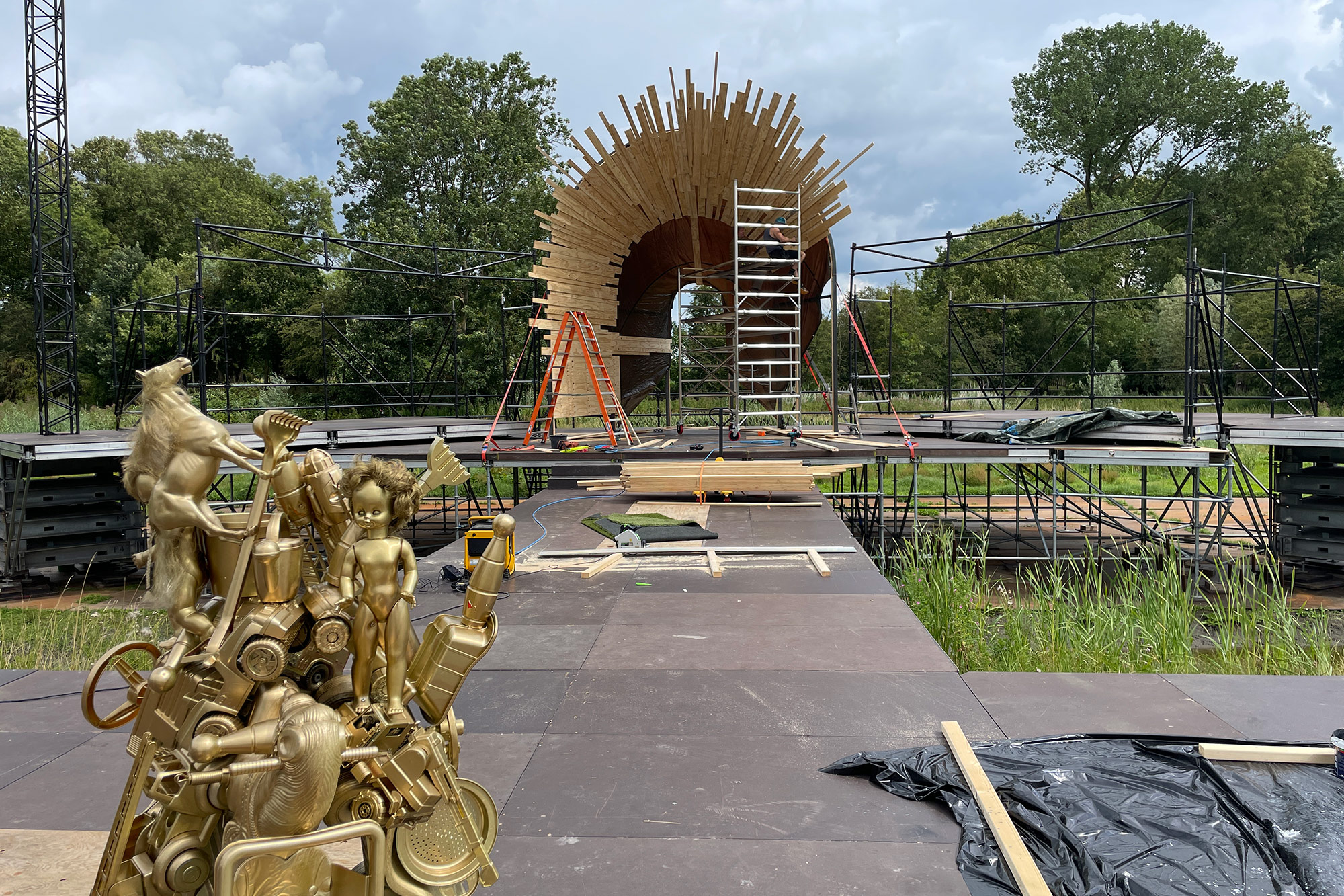 De 2e voorstelling van Zummerbühne, Maarhuizen augustus 2023