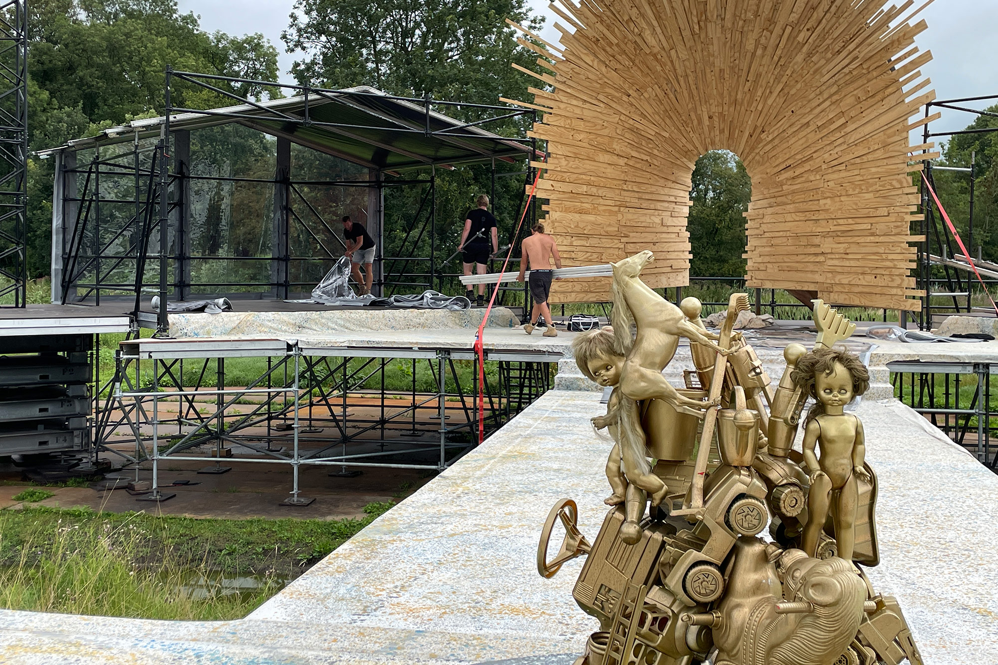 De 2e voorstelling van Zummerbühne, Maarhuizen augustus 2023