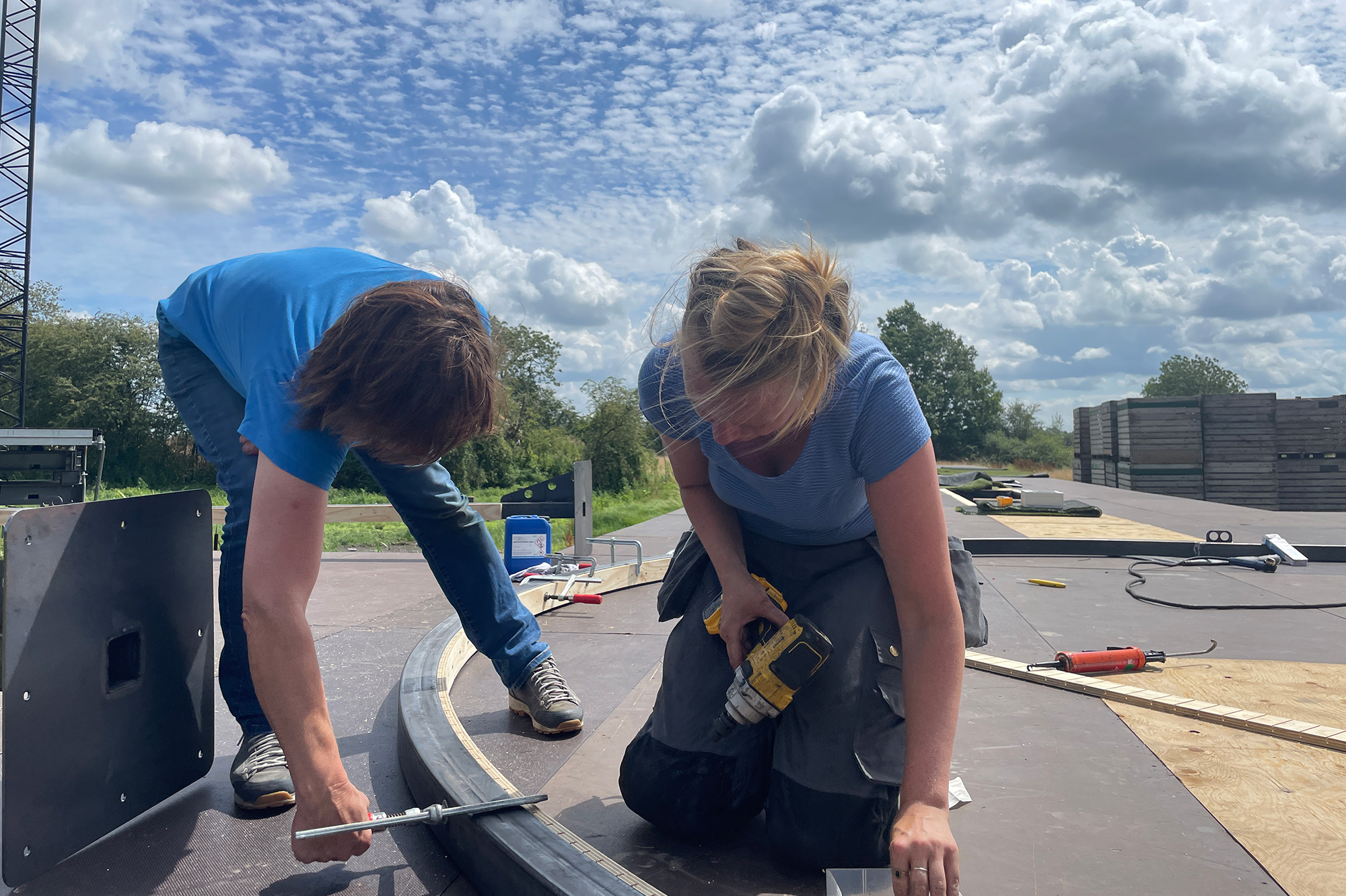 De 2e voorstelling van Zummerbühne, Maarhuizen augustus 2023