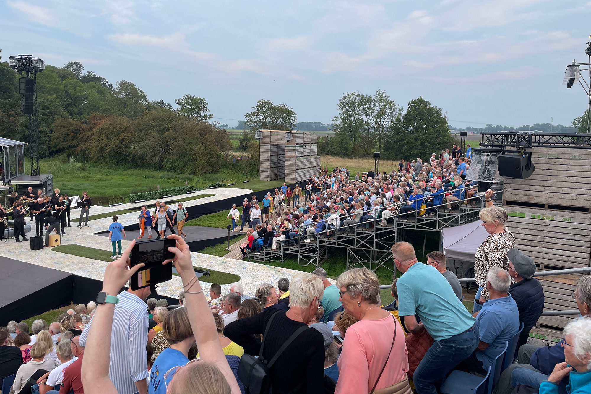 De 2e voorstelling van Zummerbühne, Maarhuizen augustus 2023