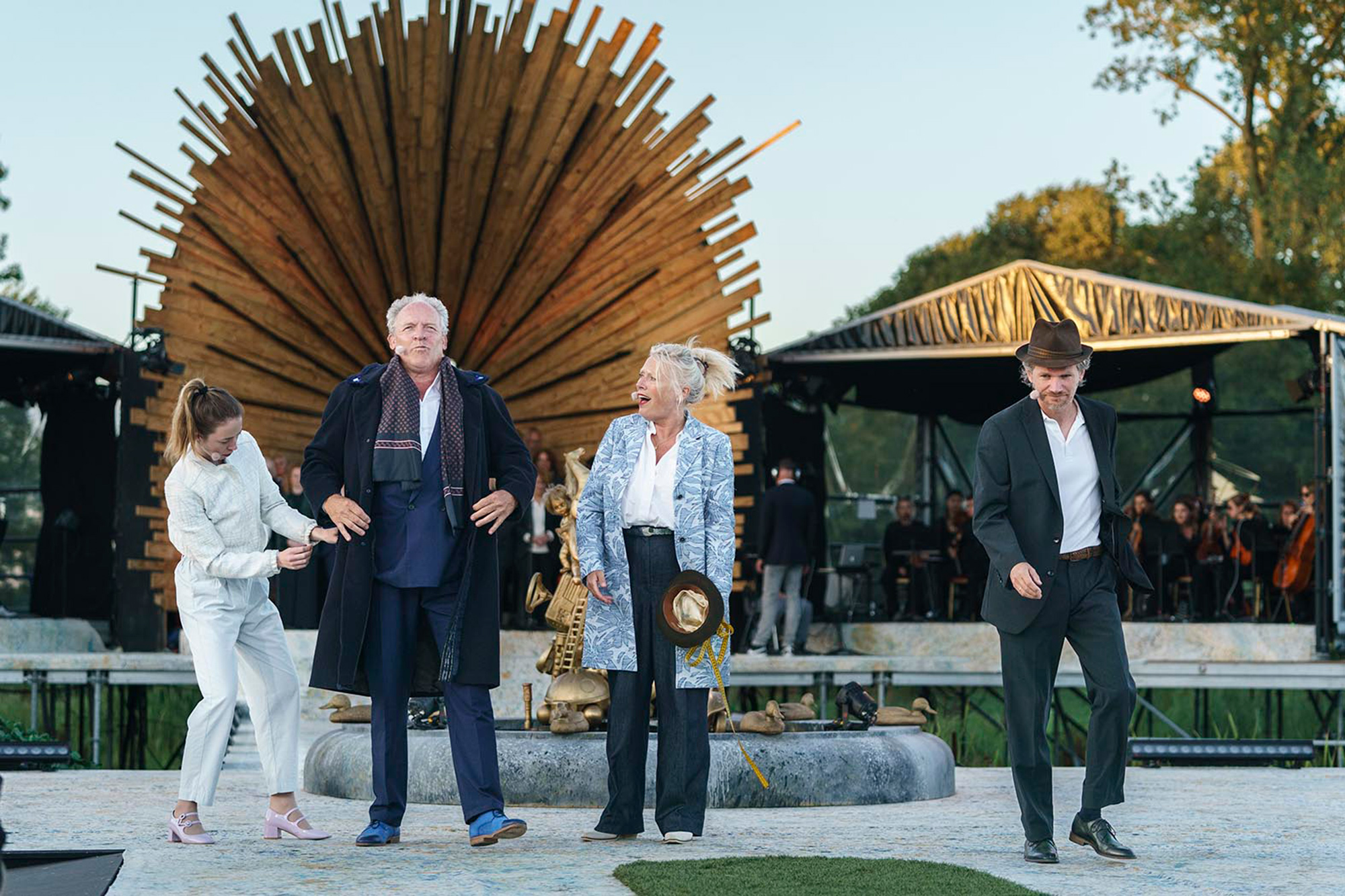 De 2e voorstelling van Zummerbühne, Maarhuizen augustus 2023