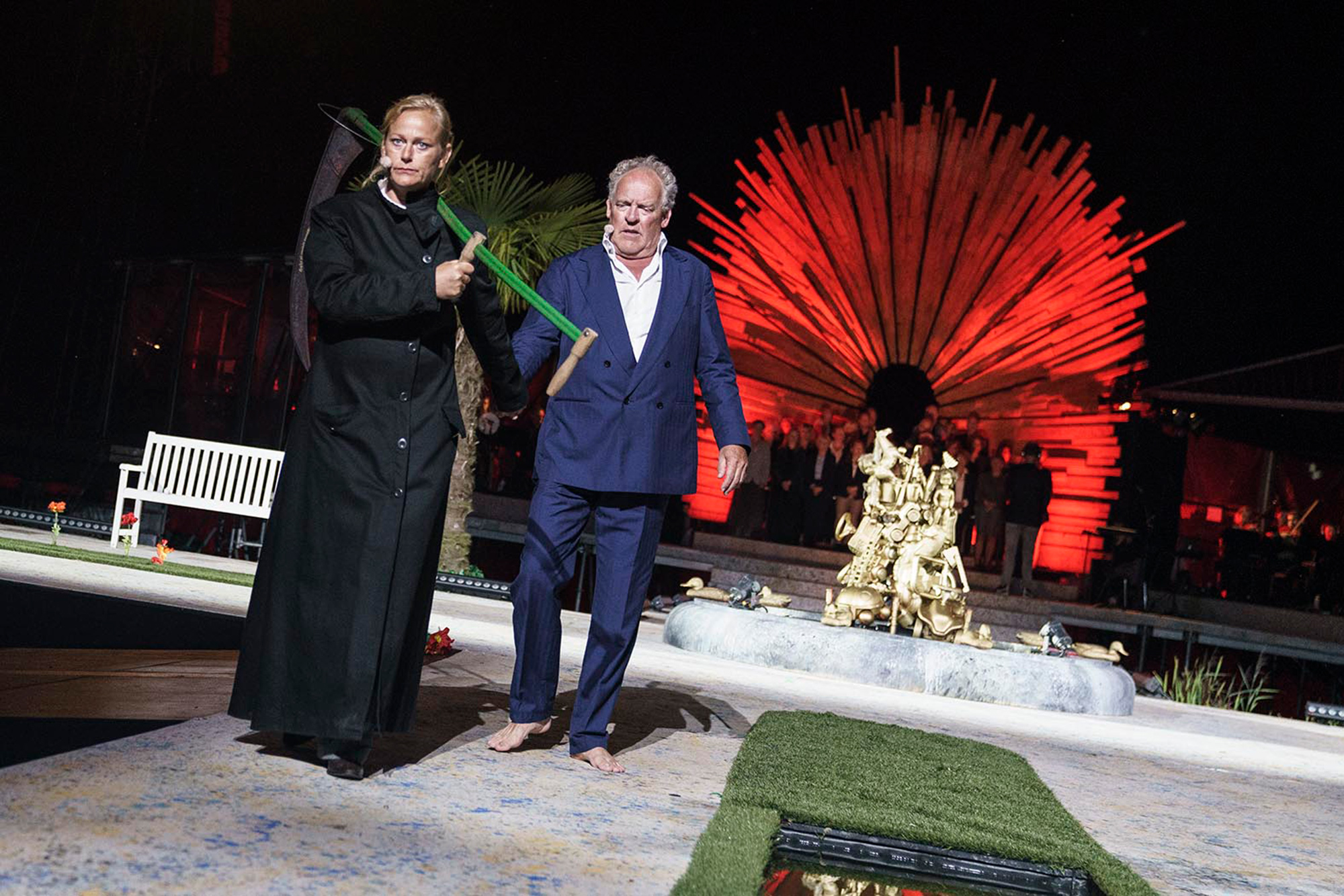 De 2e voorstelling van Zummerbühne, Maarhuizen augustus 2023