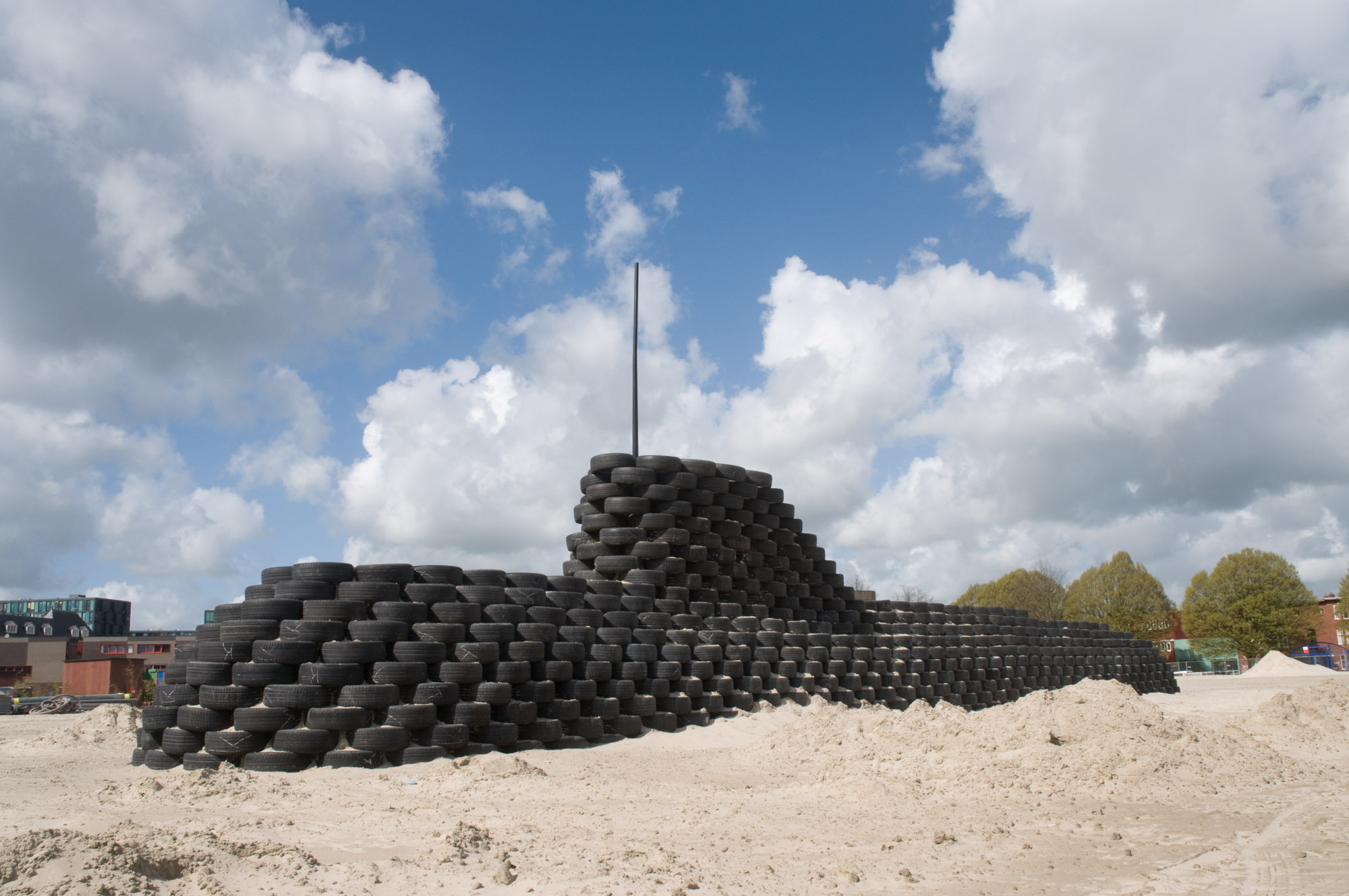 Klauterobject, ebbingekwartier, groningen 2011