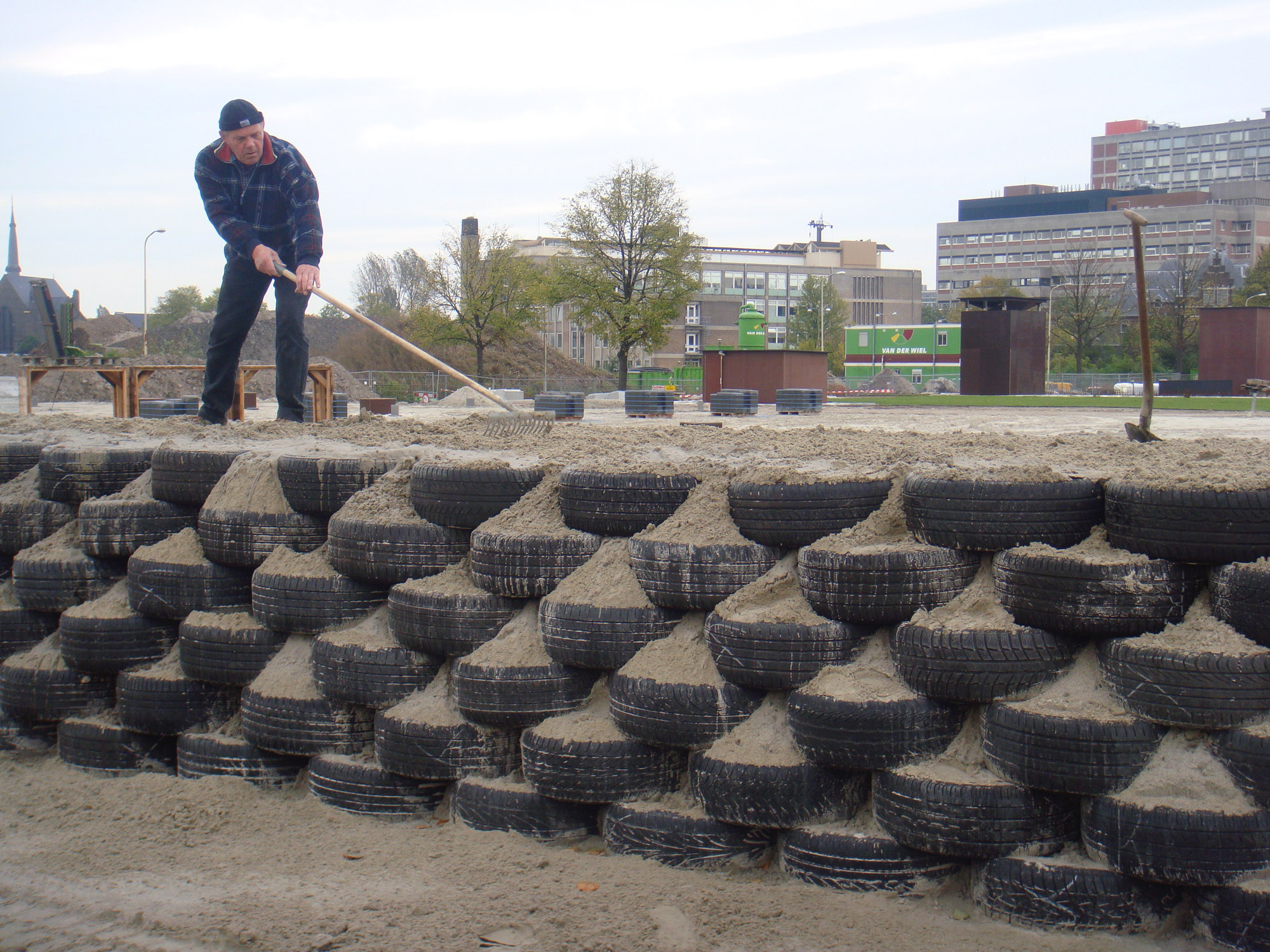 Klauterobject, ebbingekwartier, groningen 2011
