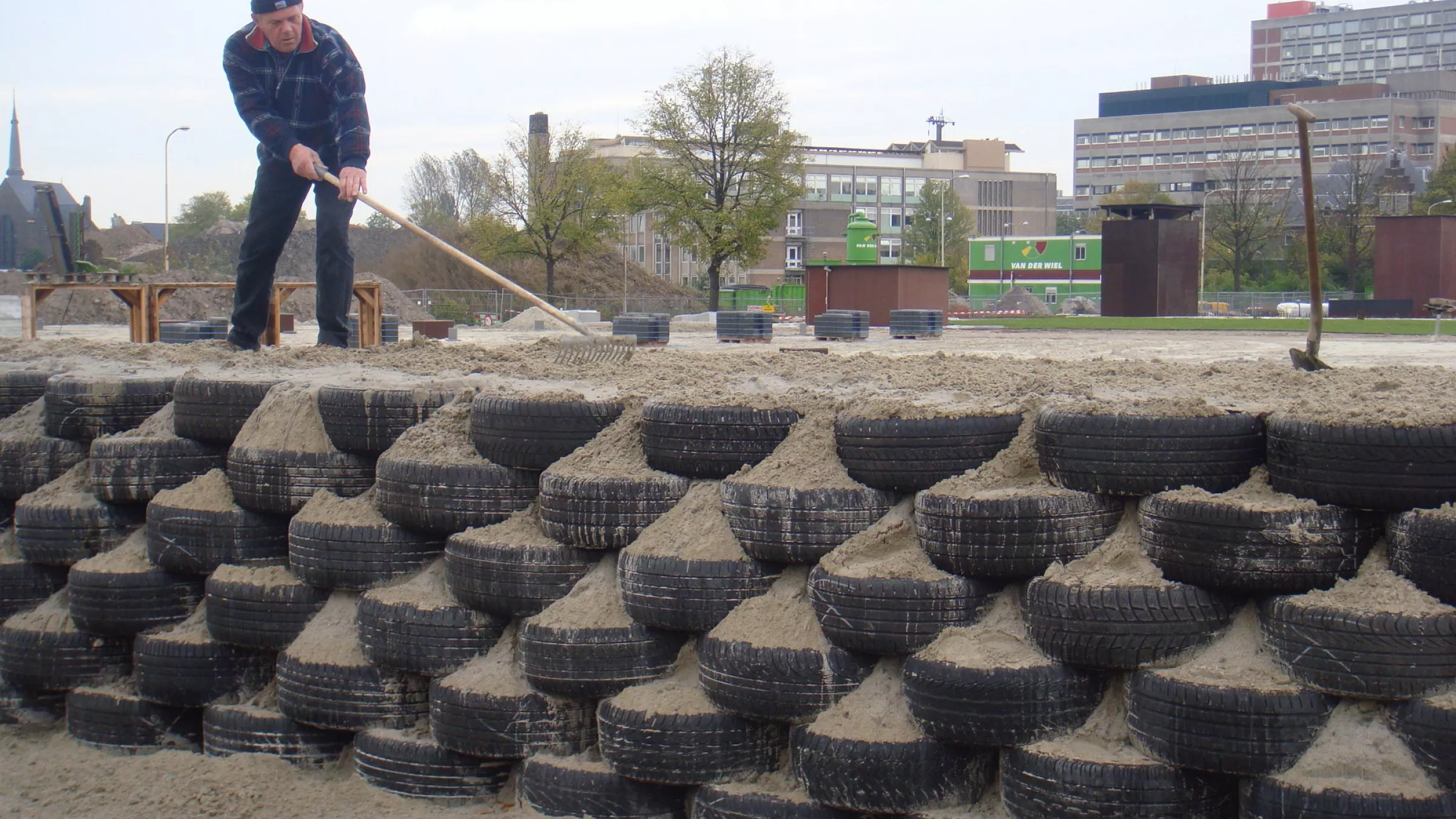 Klauterobject, ebbingekwartier, groningen 2011