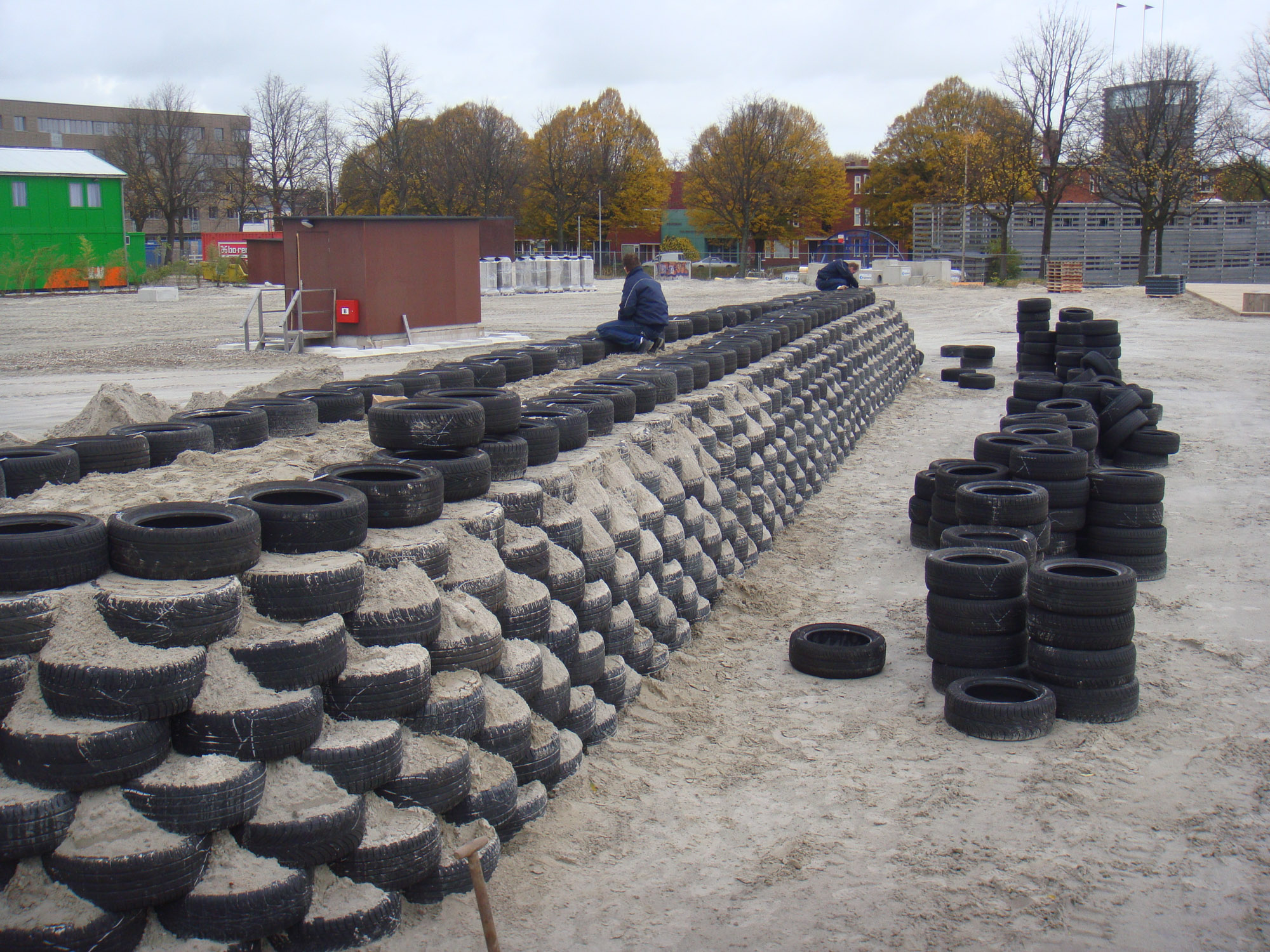 Klauterobject, ebbingekwartier, groningen 2011