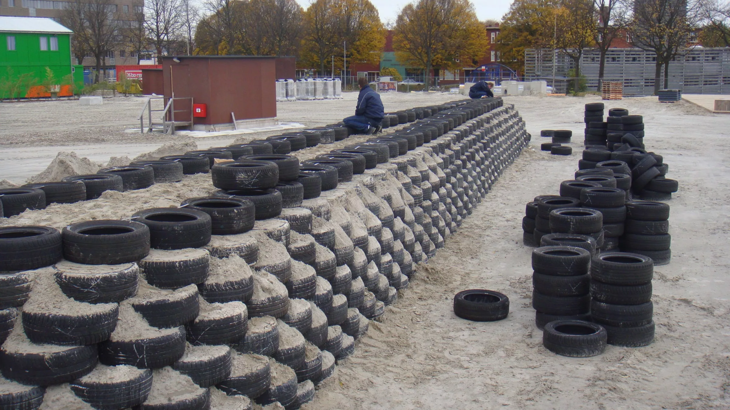 Klauterobject, ebbingekwartier, groningen 2011