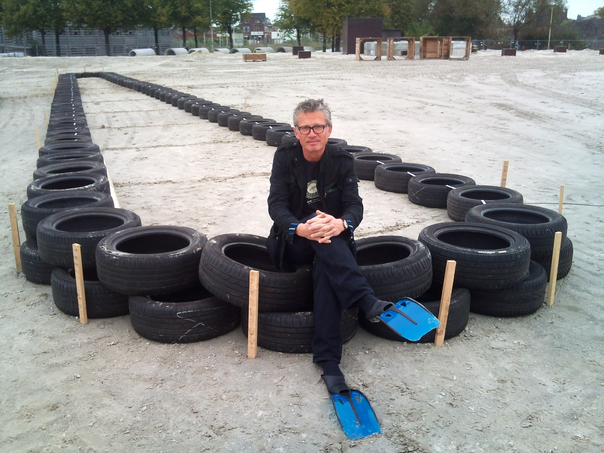 Klauterobject, ebbingekwartier, groningen 2011