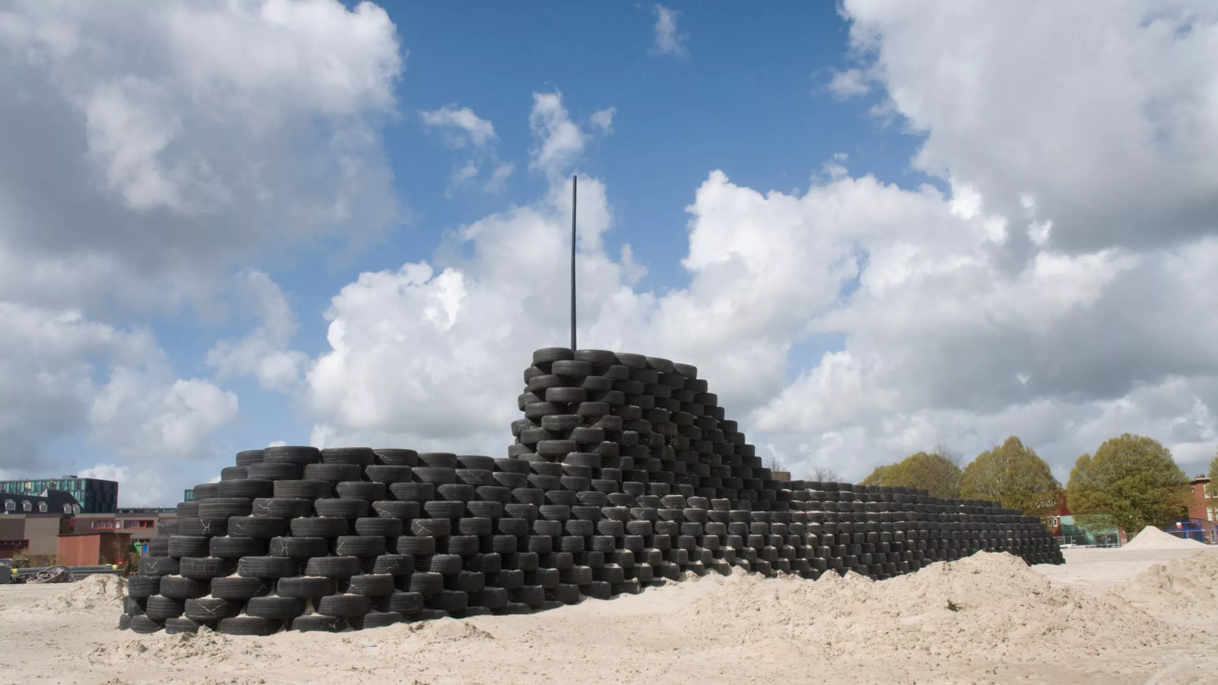 Klauterobject, ebbingekwartier, groningen 2011