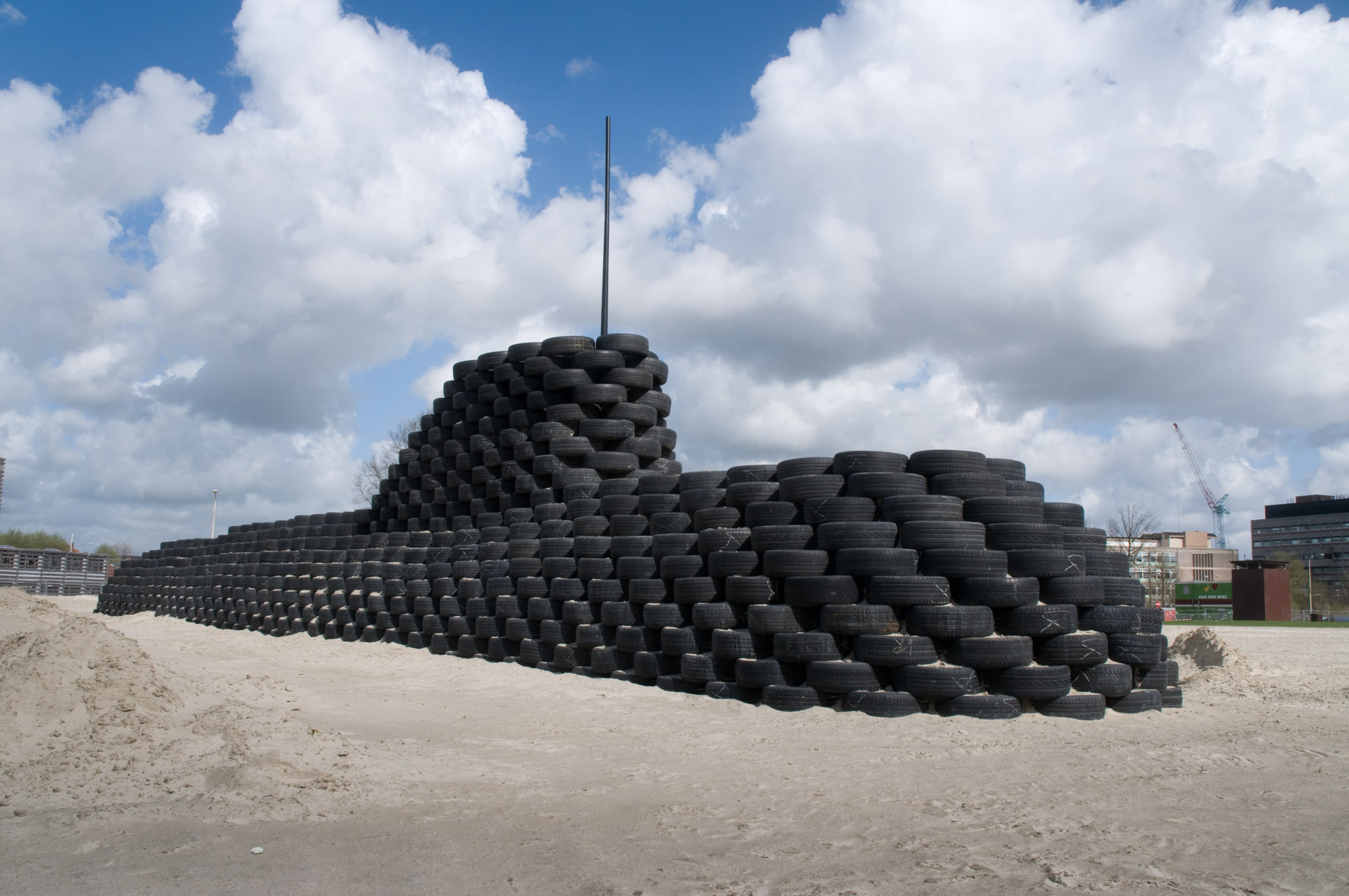 Klauterobject, ebbingekwartier, groningen 2011