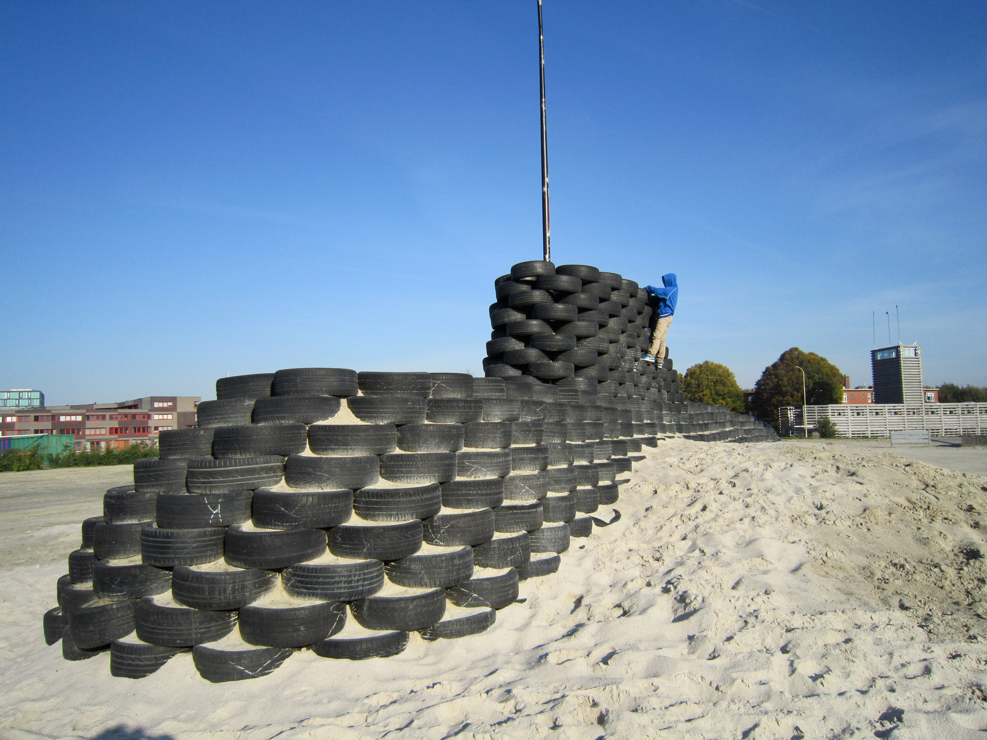 Klauterobject, ebbingekwartier, groningen 2011