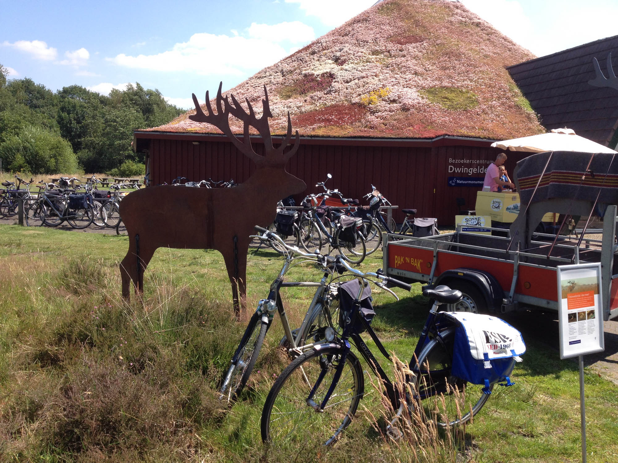 Cortenstaal Edelherten, natuurmonumenten 2014