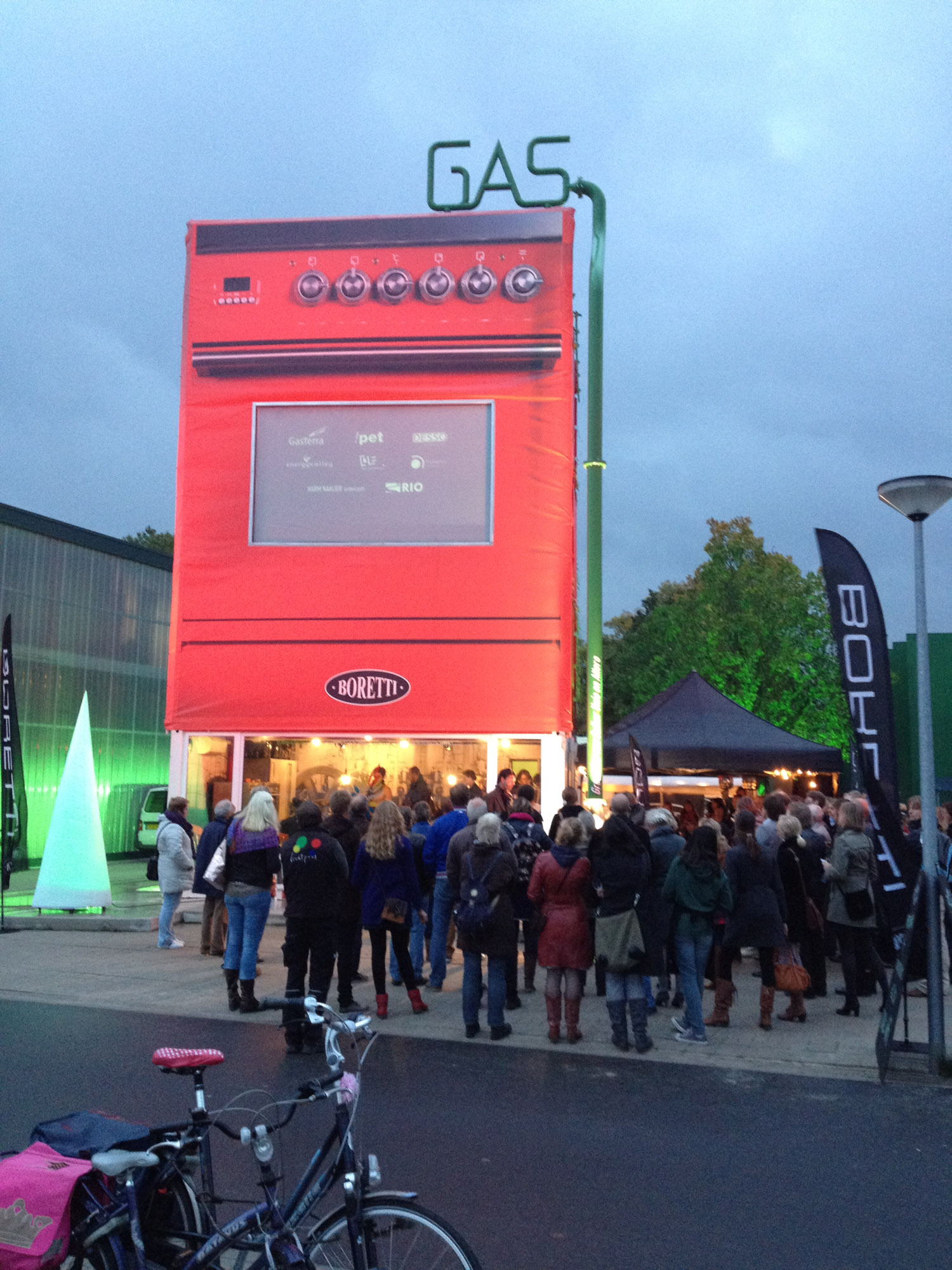 Mobiele Horeca, 12 zeecontainers, Groningen 2011