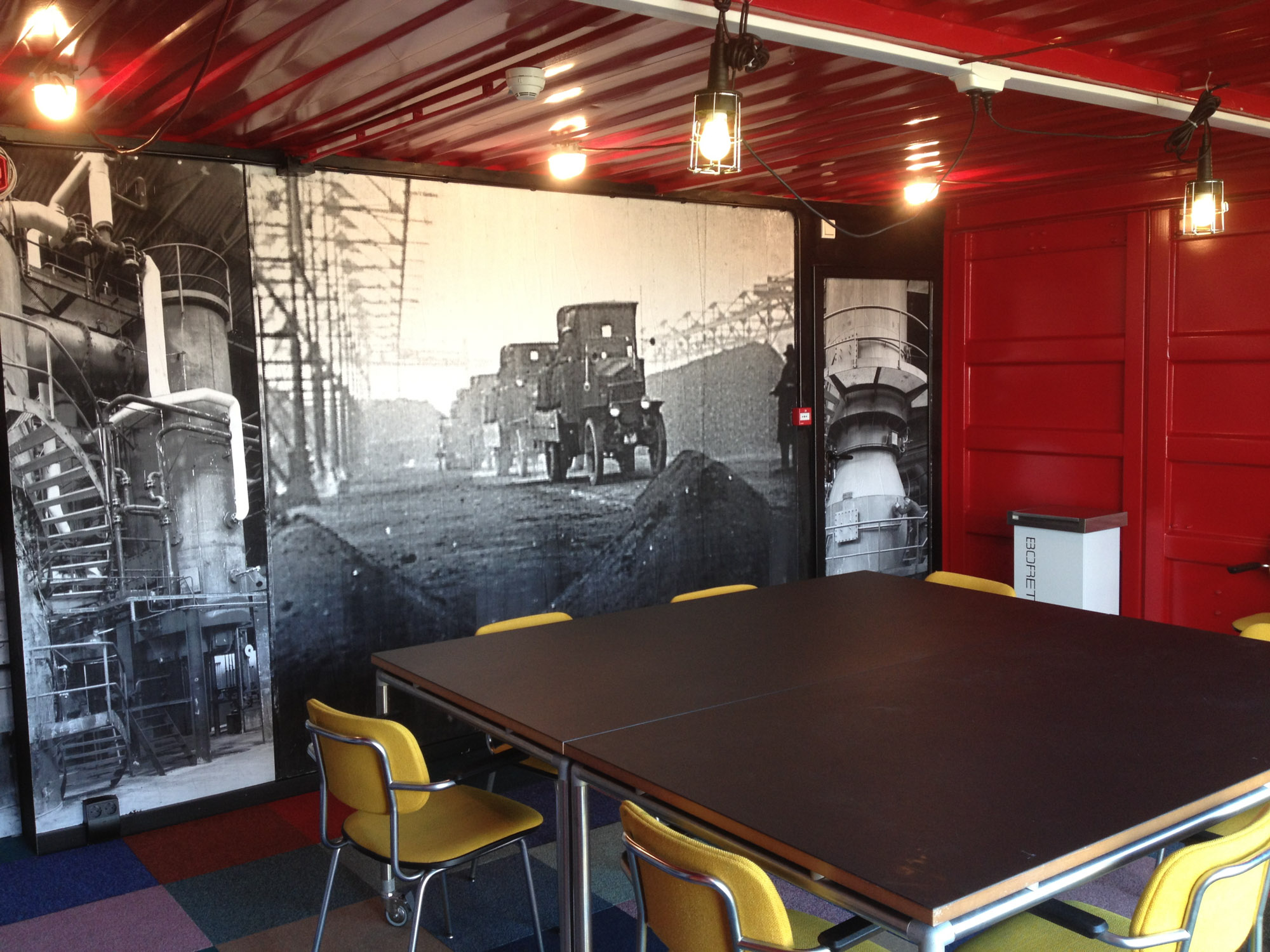 Mobiele Horeca, 12 zeecontainers, Groningen 2011