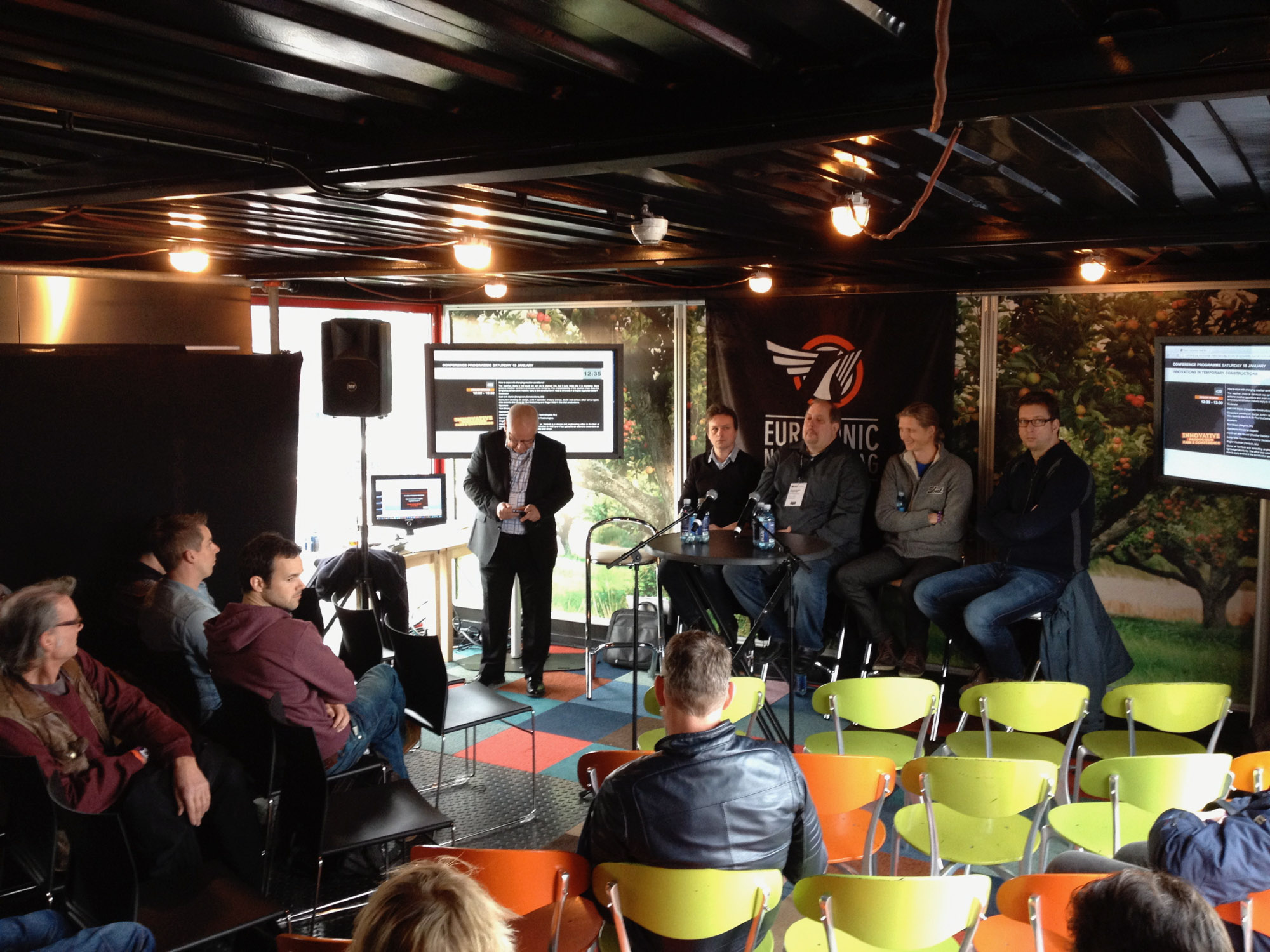 Mobiele Horeca, 12 zeecontainers, Groningen 2011