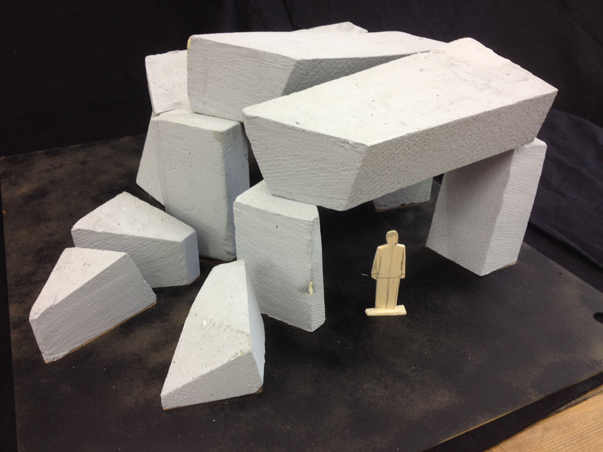 Modern Hunebed gemeente Borger 2012