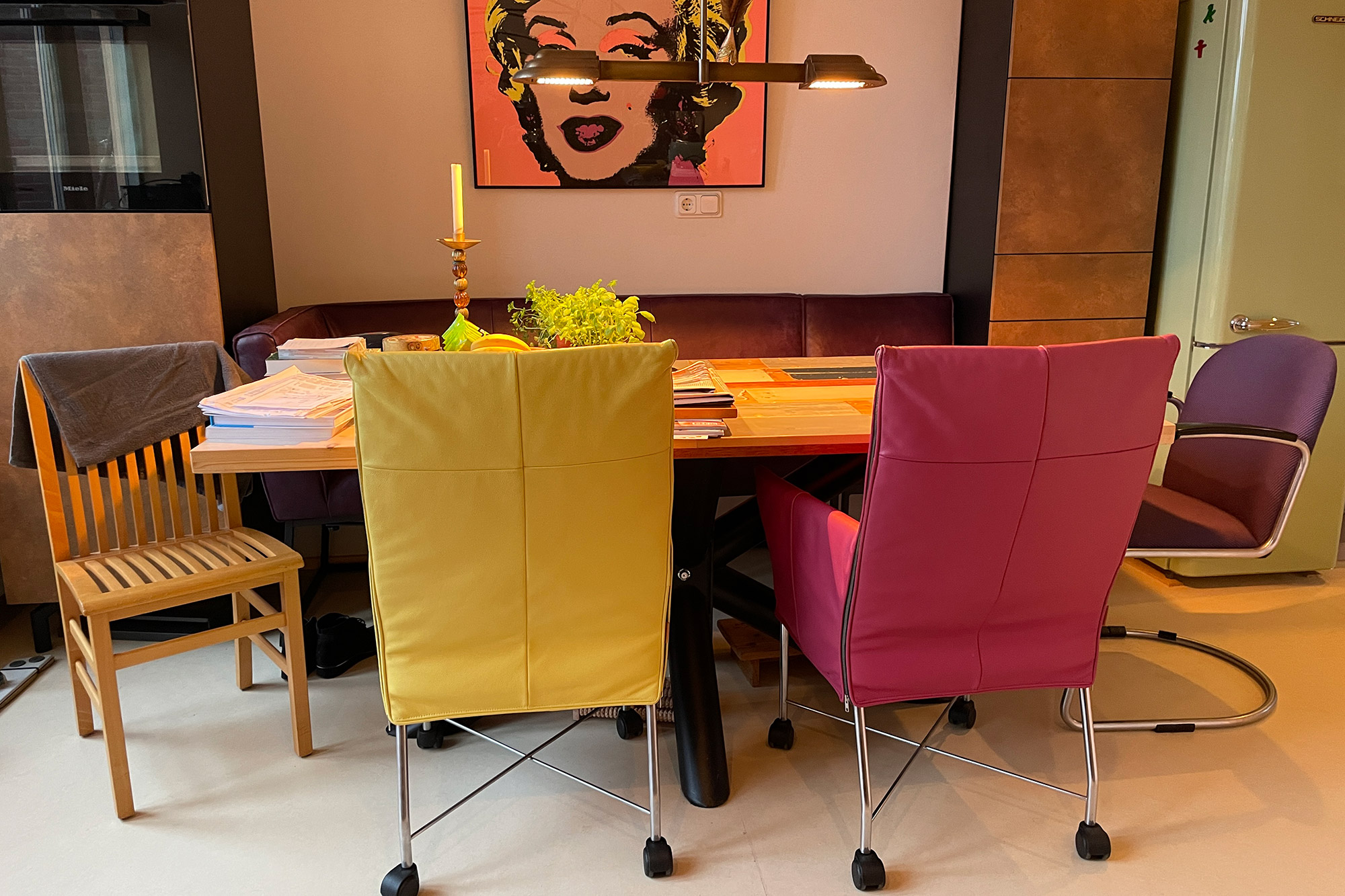 Westerbinnensingel 29A, inductiekookplaat verwerkt in keramisch blad, TPB Tech 2023