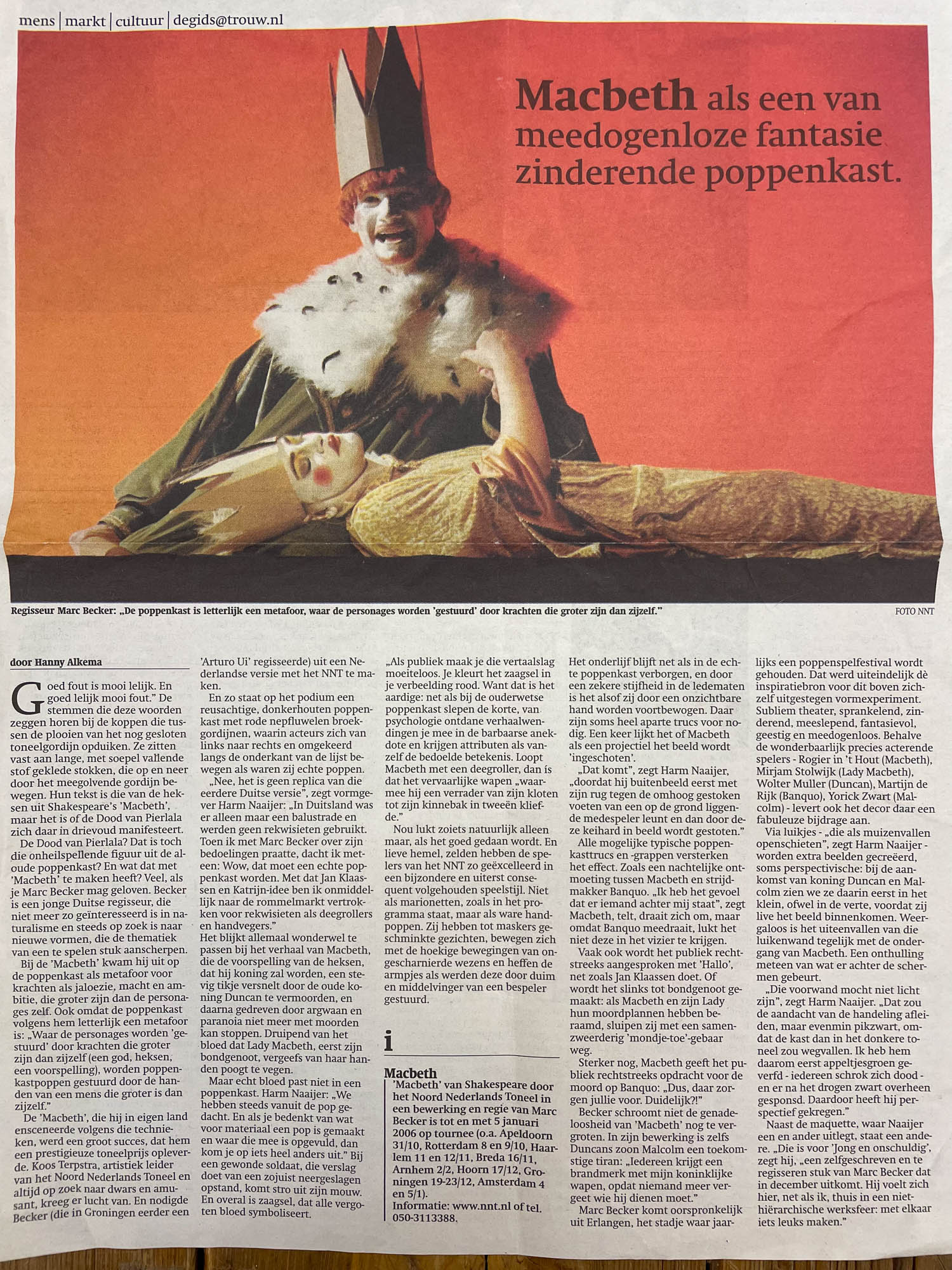 Noord Nederlands Toneel 2004