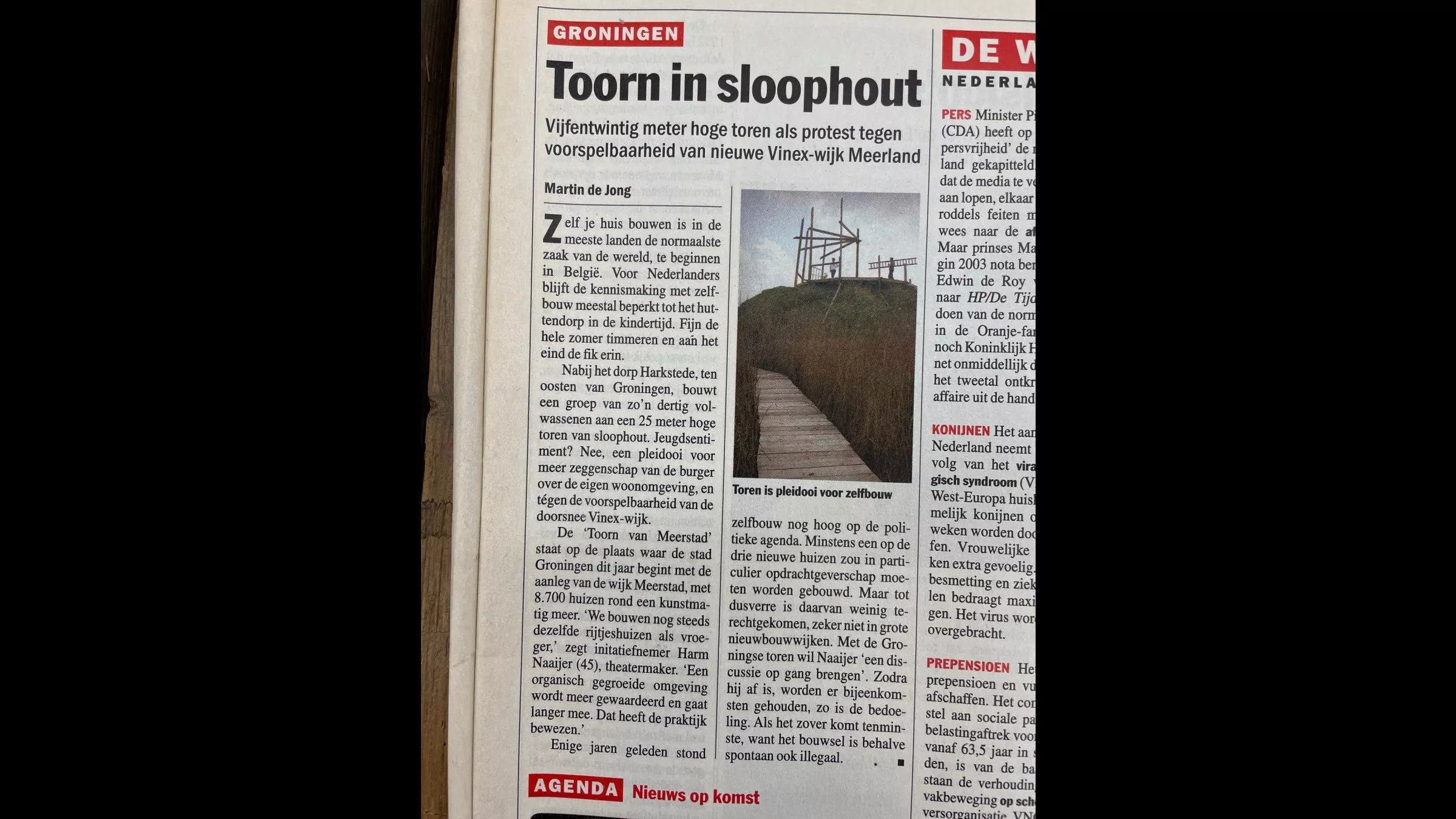 Discussieplatform, Meerstad Groningen 2004