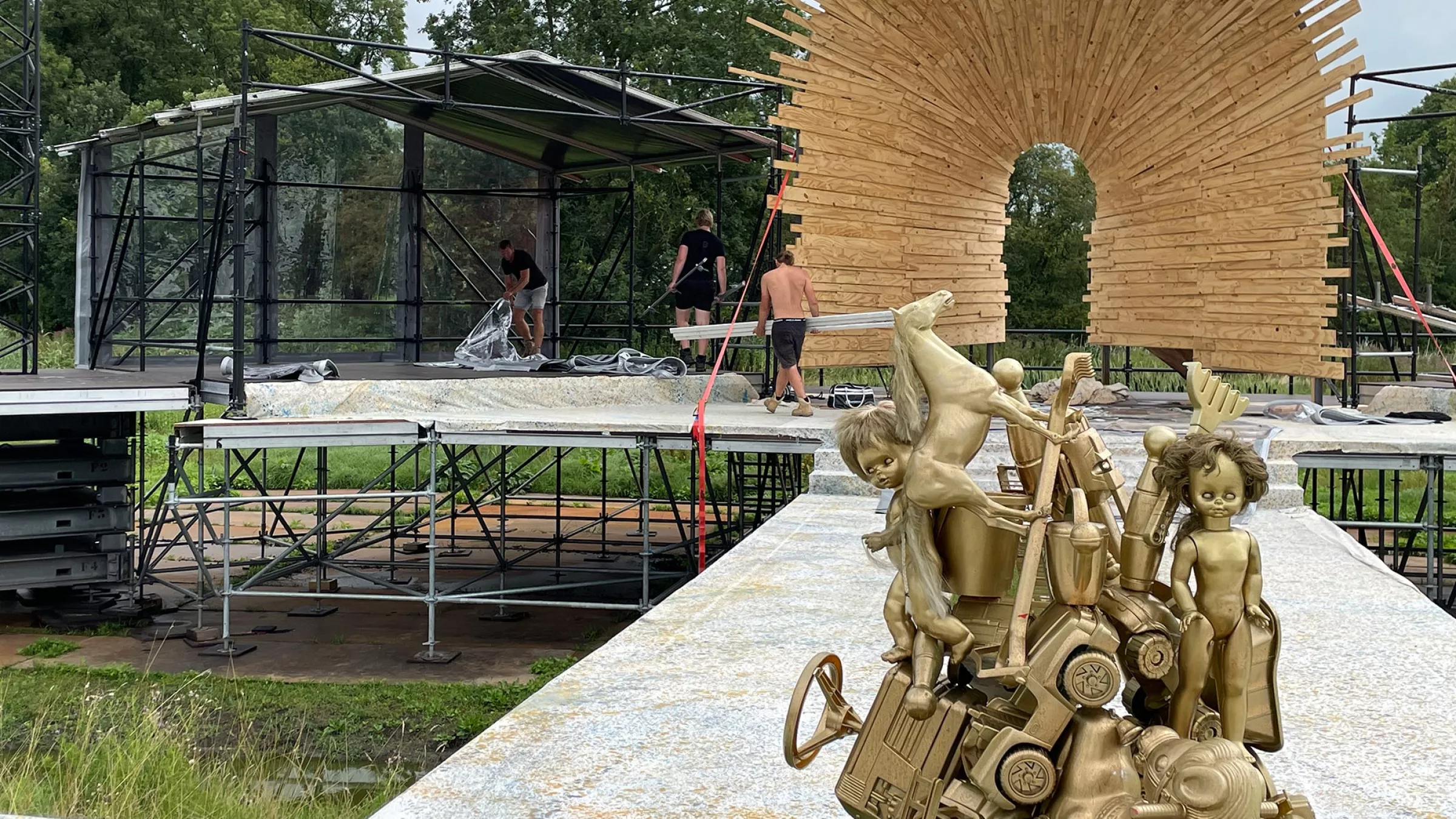 De 2e voorstelling van Zummerbühne, Maarhuizen augustus 2023