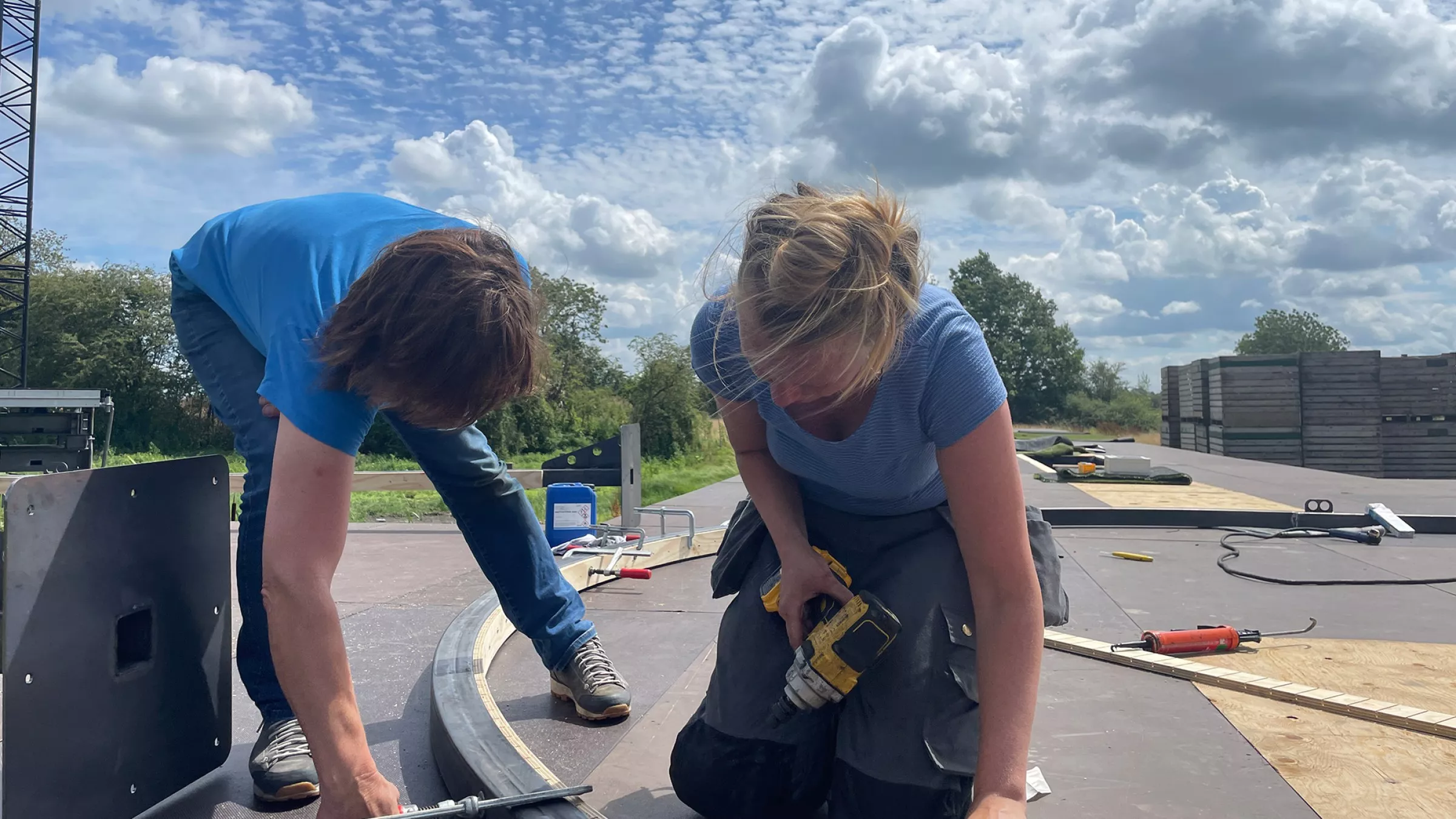 De 2e voorstelling van Zummerbühne, Maarhuizen augustus 2023