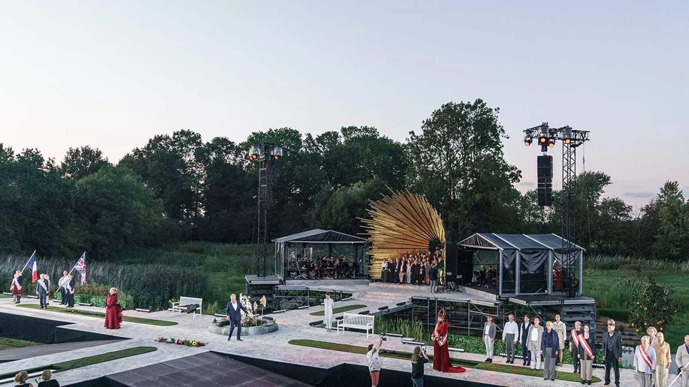 De 2e voorstelling van Zummerbühne, Maarhuizen augustus 2023