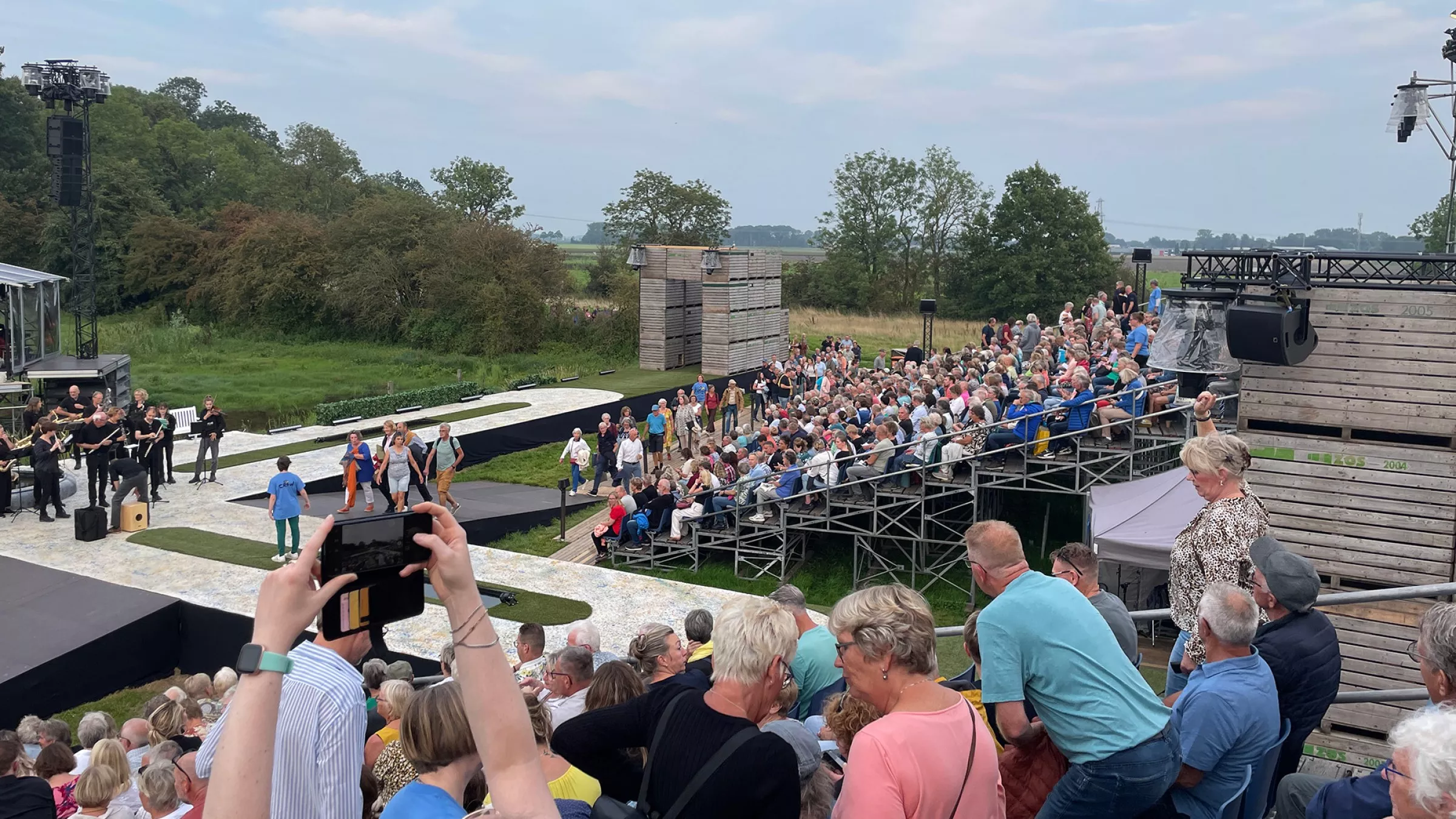 De 2e voorstelling van Zummerbühne, Maarhuizen augustus 2023