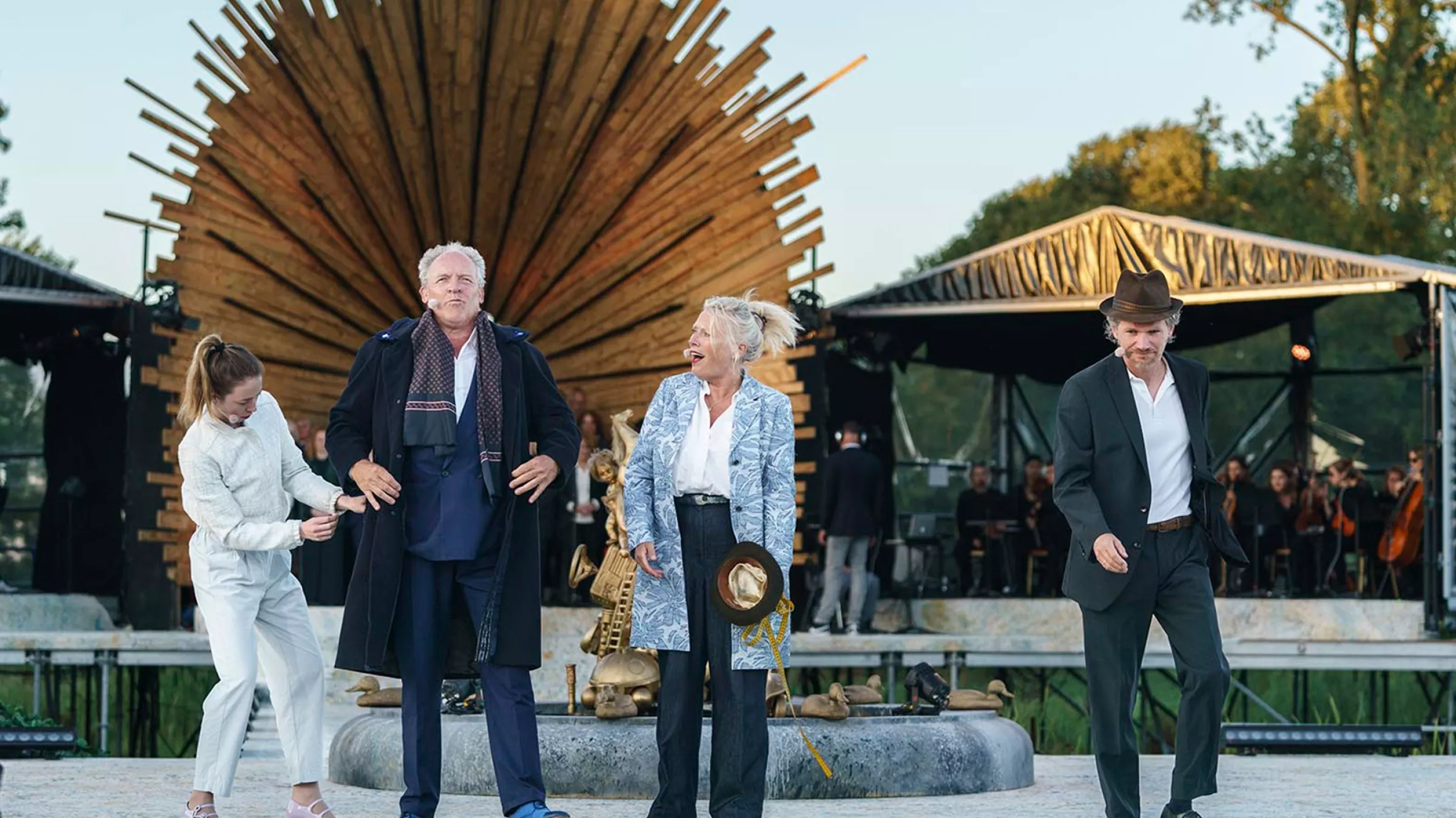 De 2e voorstelling van Zummerbühne, Maarhuizen augustus 2023