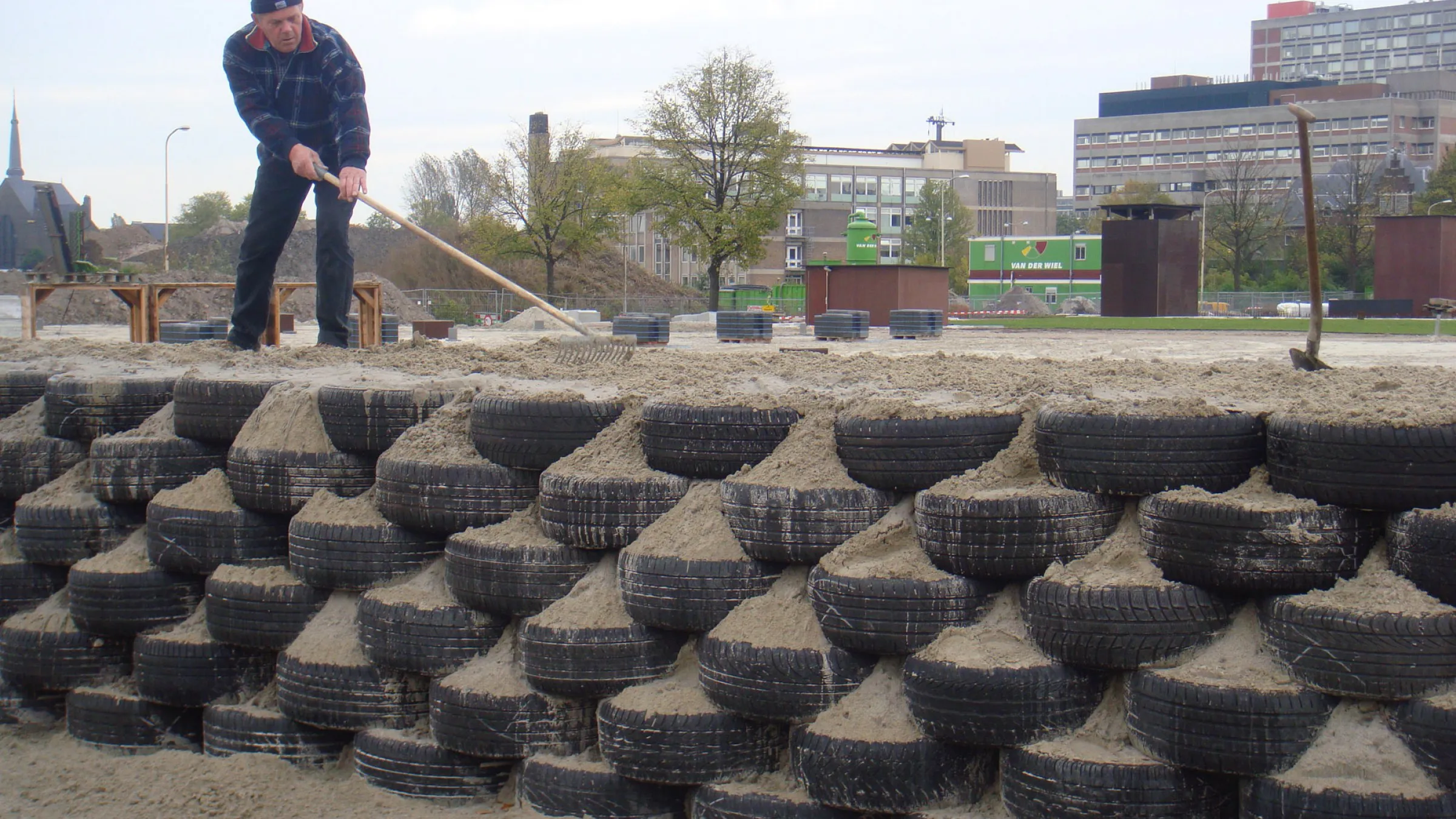 Klauterobject, ebbingekwartier, groningen 2011
