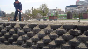 Klauterobject, ebbingekwartier, groningen 2011