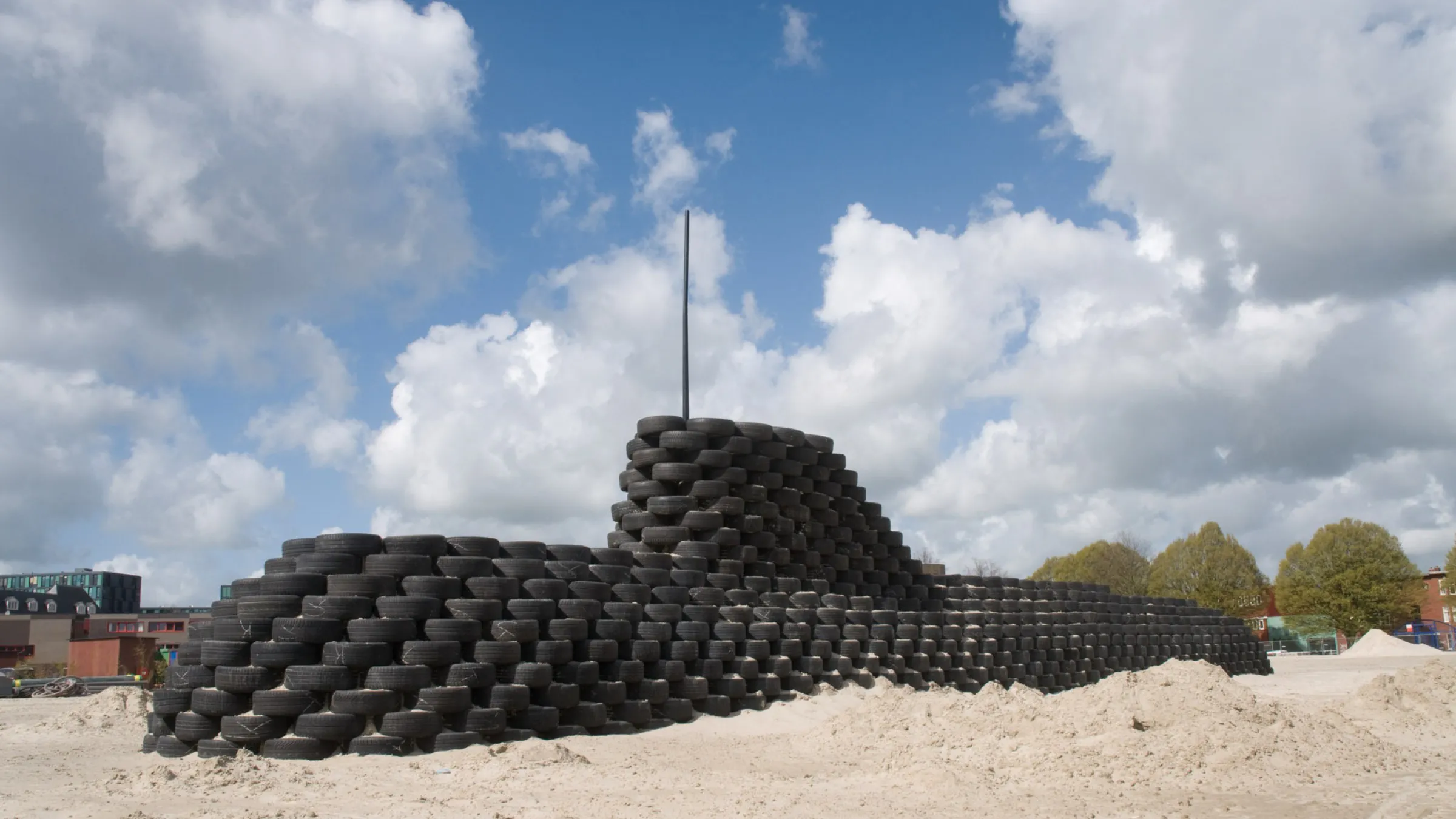 Klauterobject, ebbingekwartier, groningen 2011