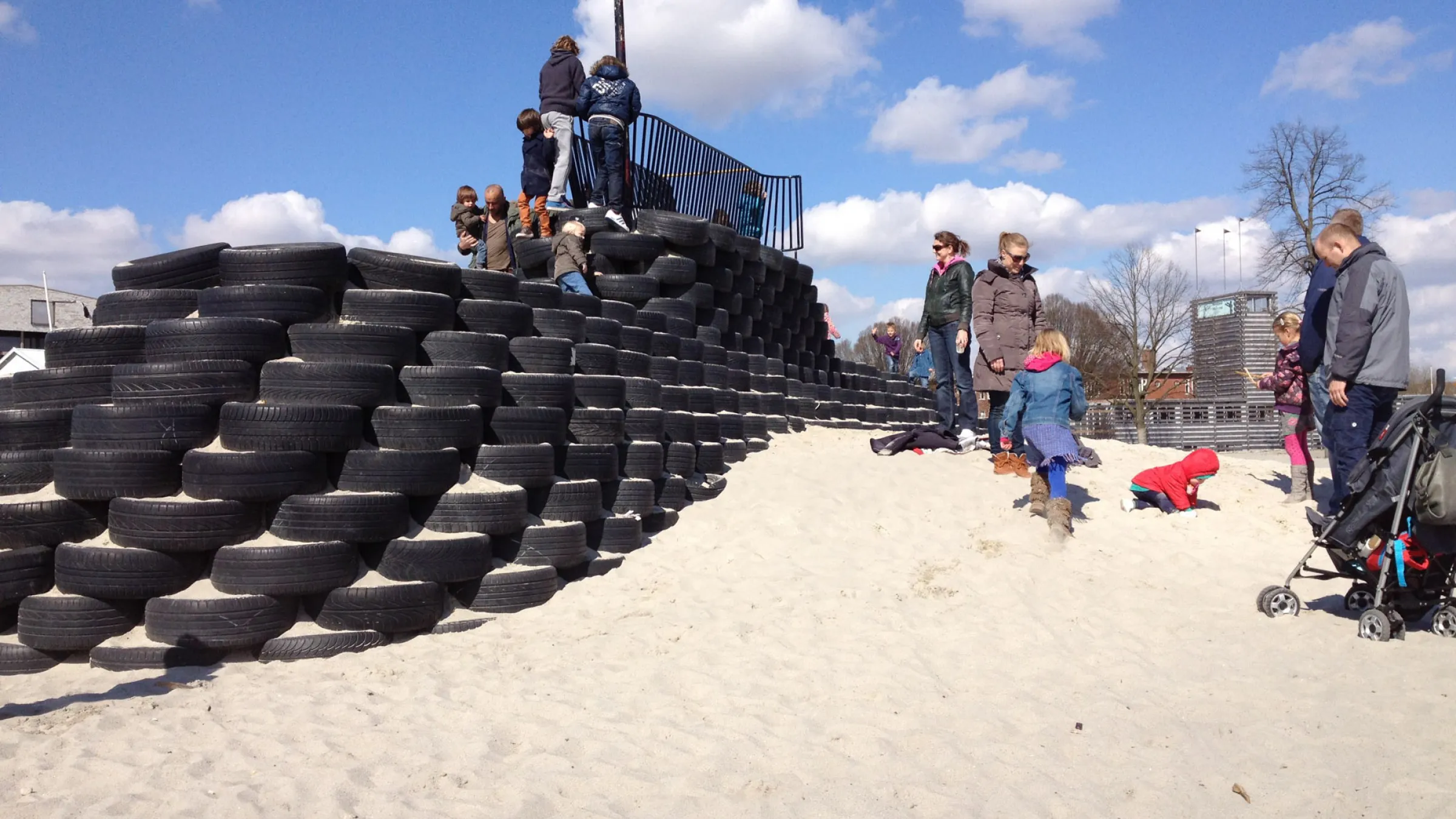 Klauterobject, ebbingekwartier, groningen 2011