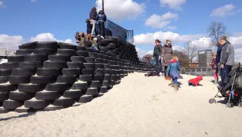 Klauterobject, ebbingekwartier, groningen 2011