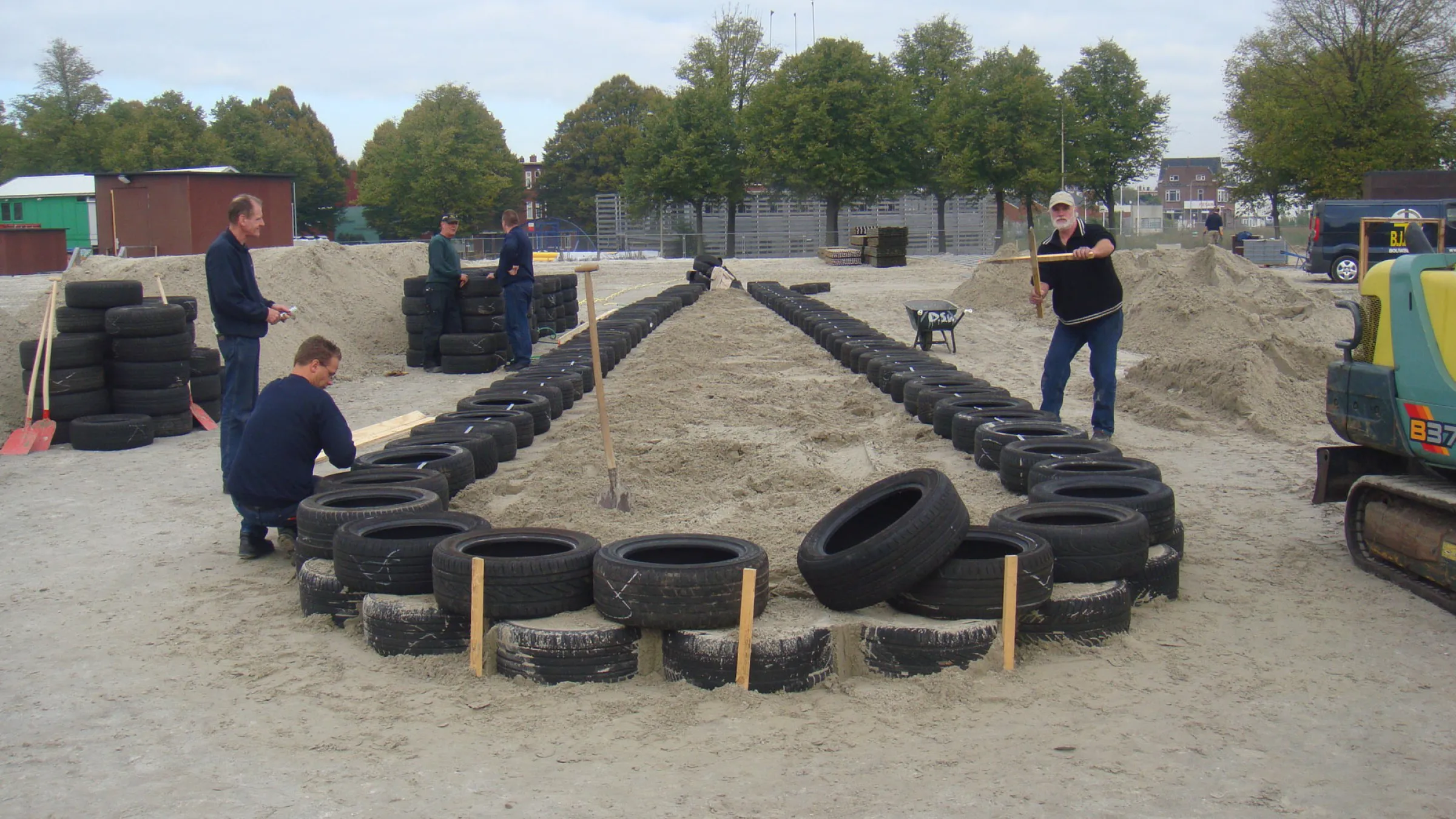 Klauterobject, ebbingekwartier, groningen 2011