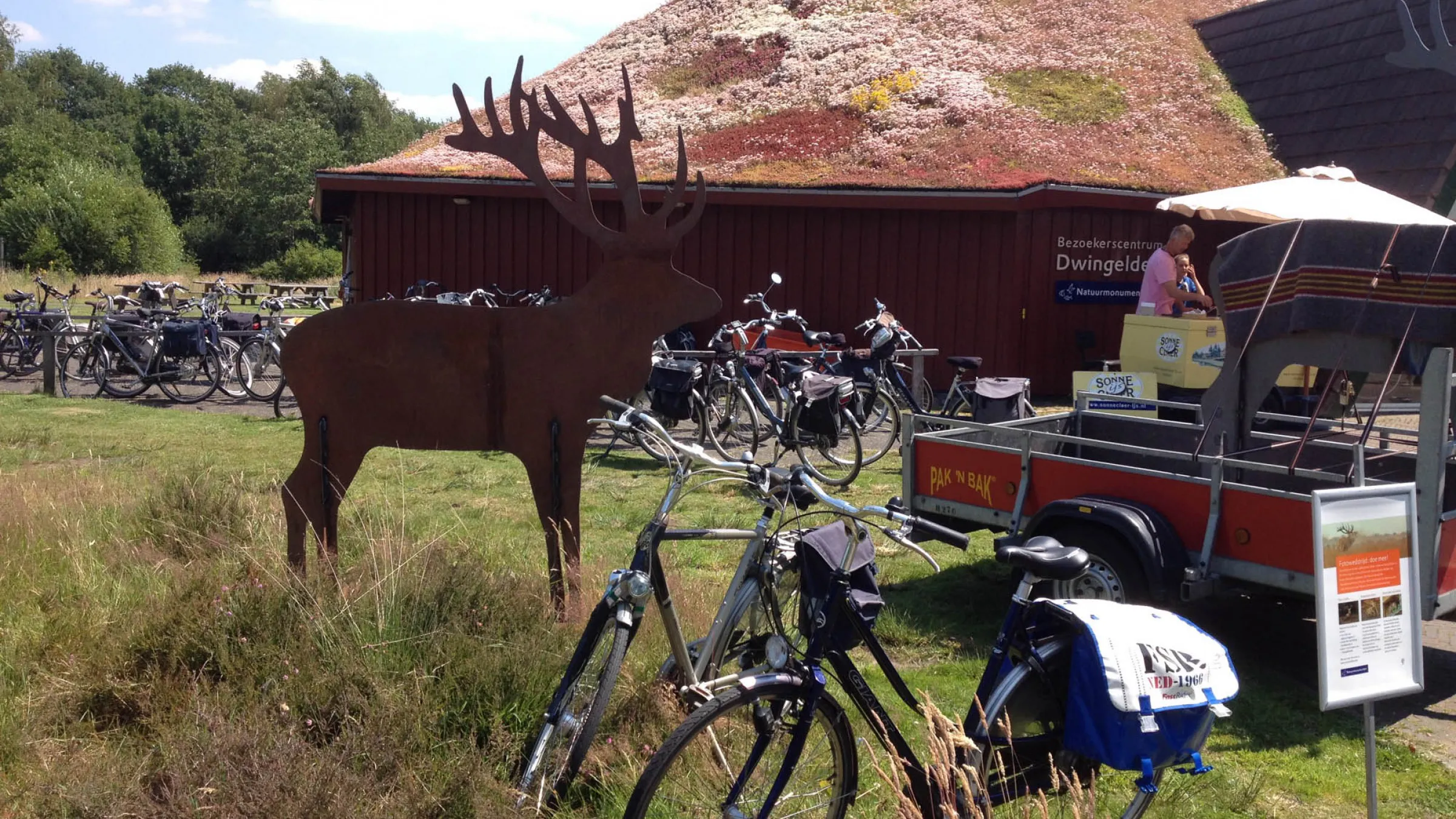 Cortenstaal Edelherten, natuurmonumenten 2014