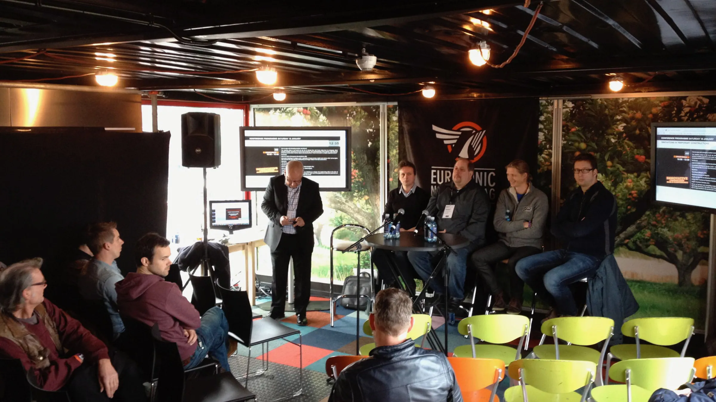 Mobiele Horeca, 12 zeecontainers, Groningen 2011