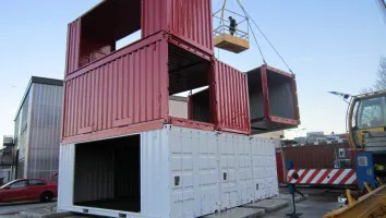 Mobiele Horeca, 12 zeecontainers, Groningen 2011