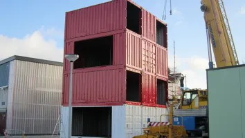 Mobiele Horeca, 12 zeecontainers, Groningen 2011