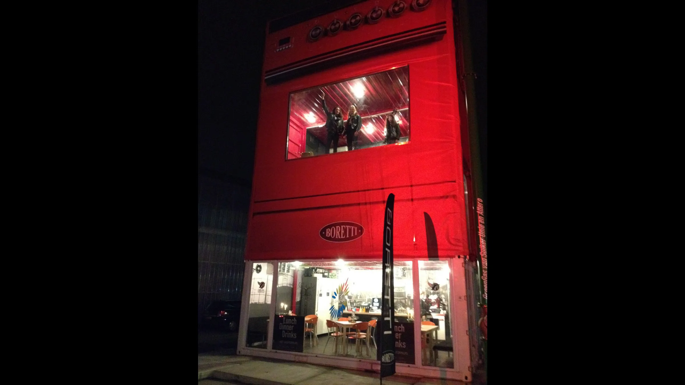 Mobiele Horeca, 12 zeecontainers, Groningen 2011