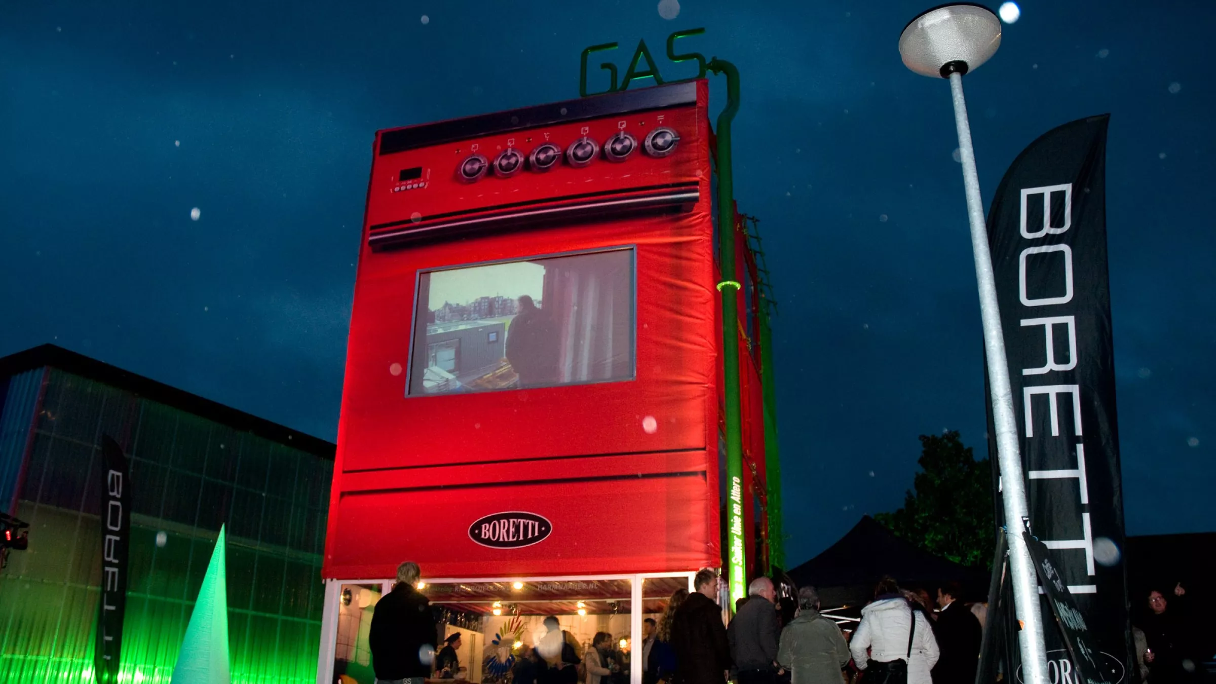 Mobiele Horeca, 12 zeecontainers, Groningen 2011