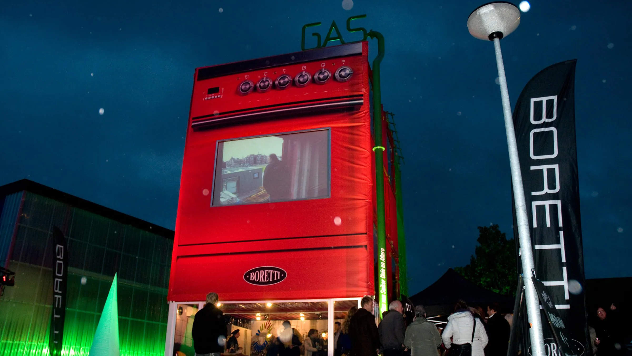 Mobiele Horeca, 12 zeecontainers, Groningen 2011