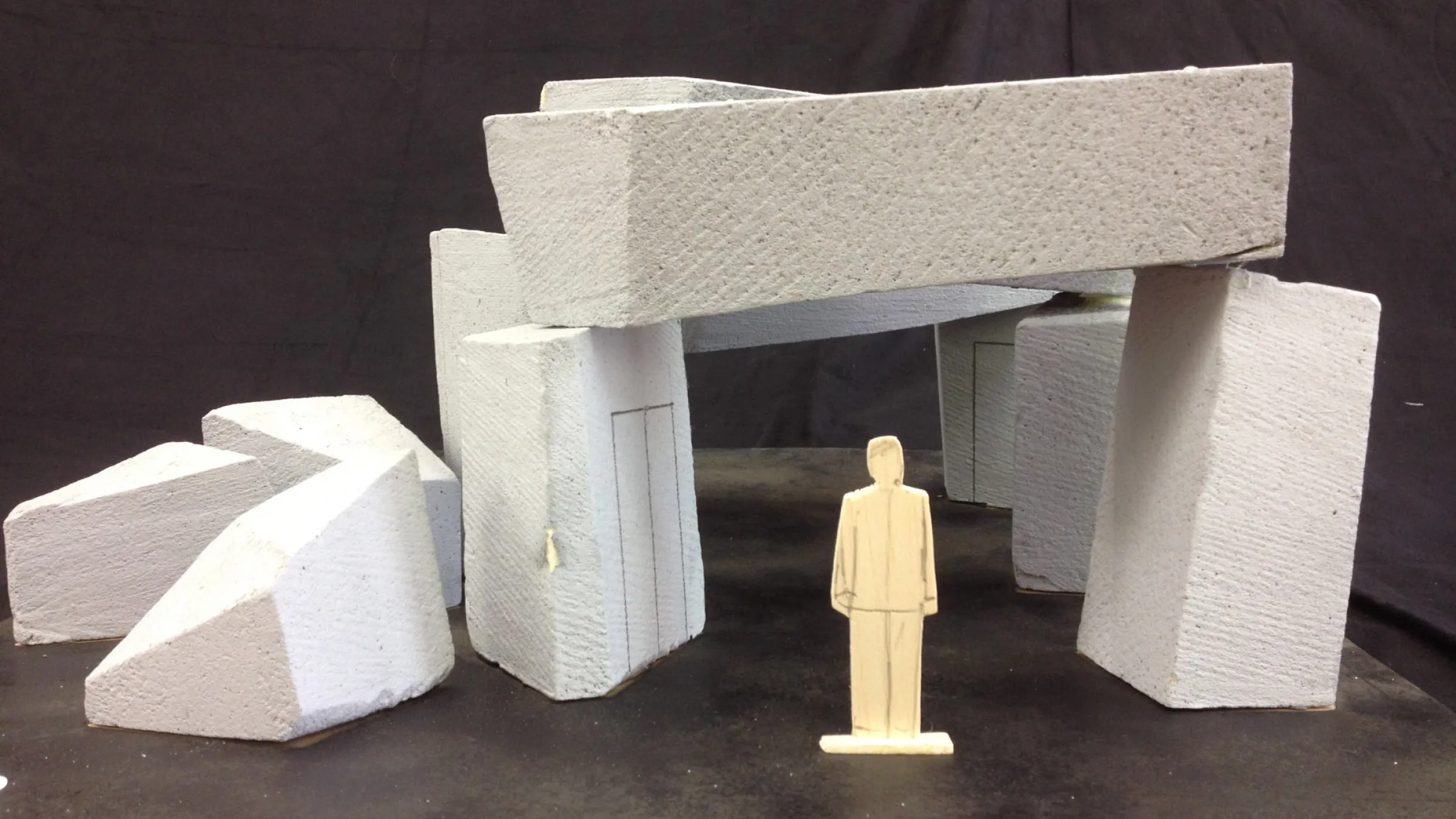 Modern Hunebed gemeente Borger 2012