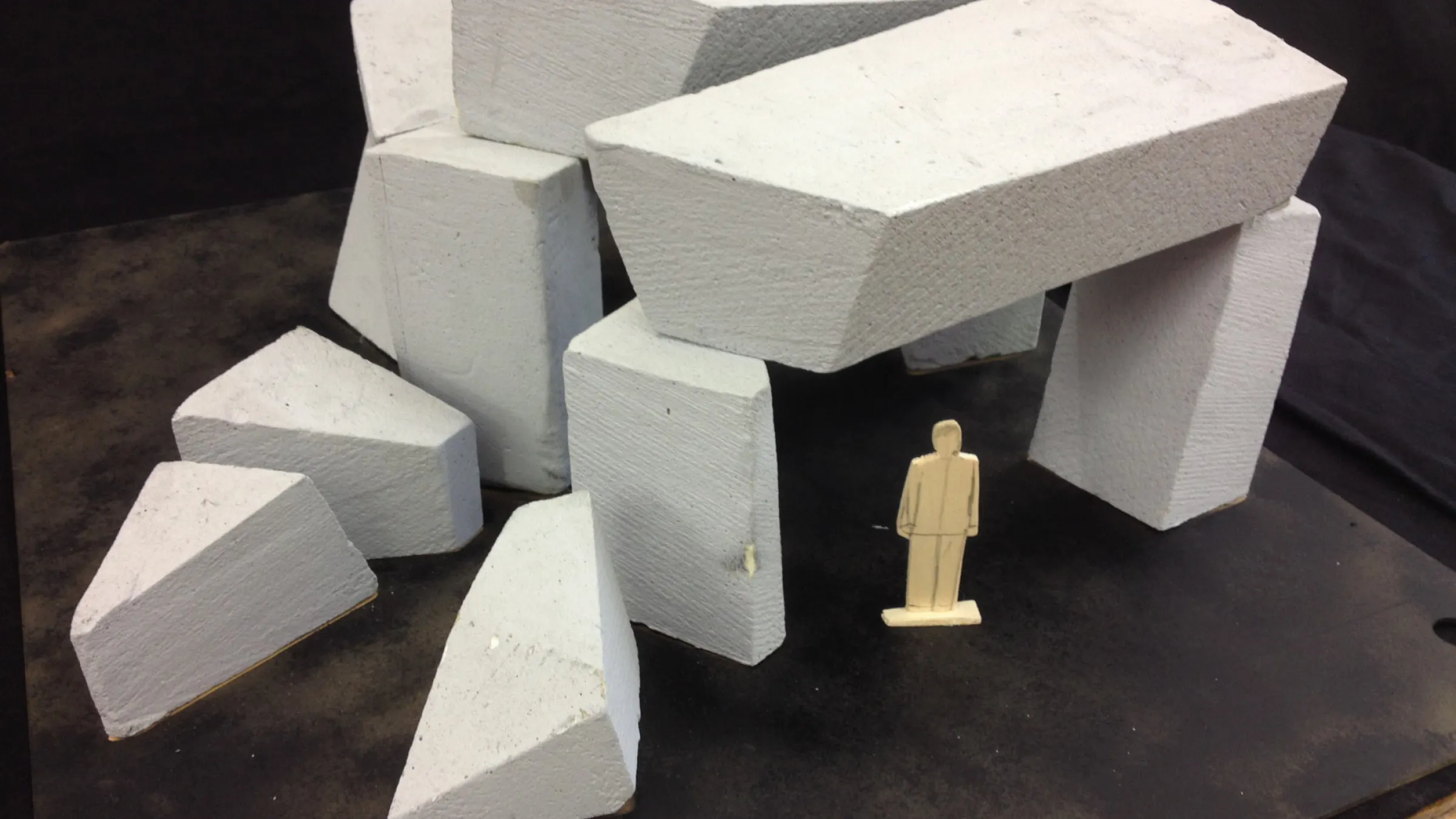 Modern Hunebed gemeente Borger 2012