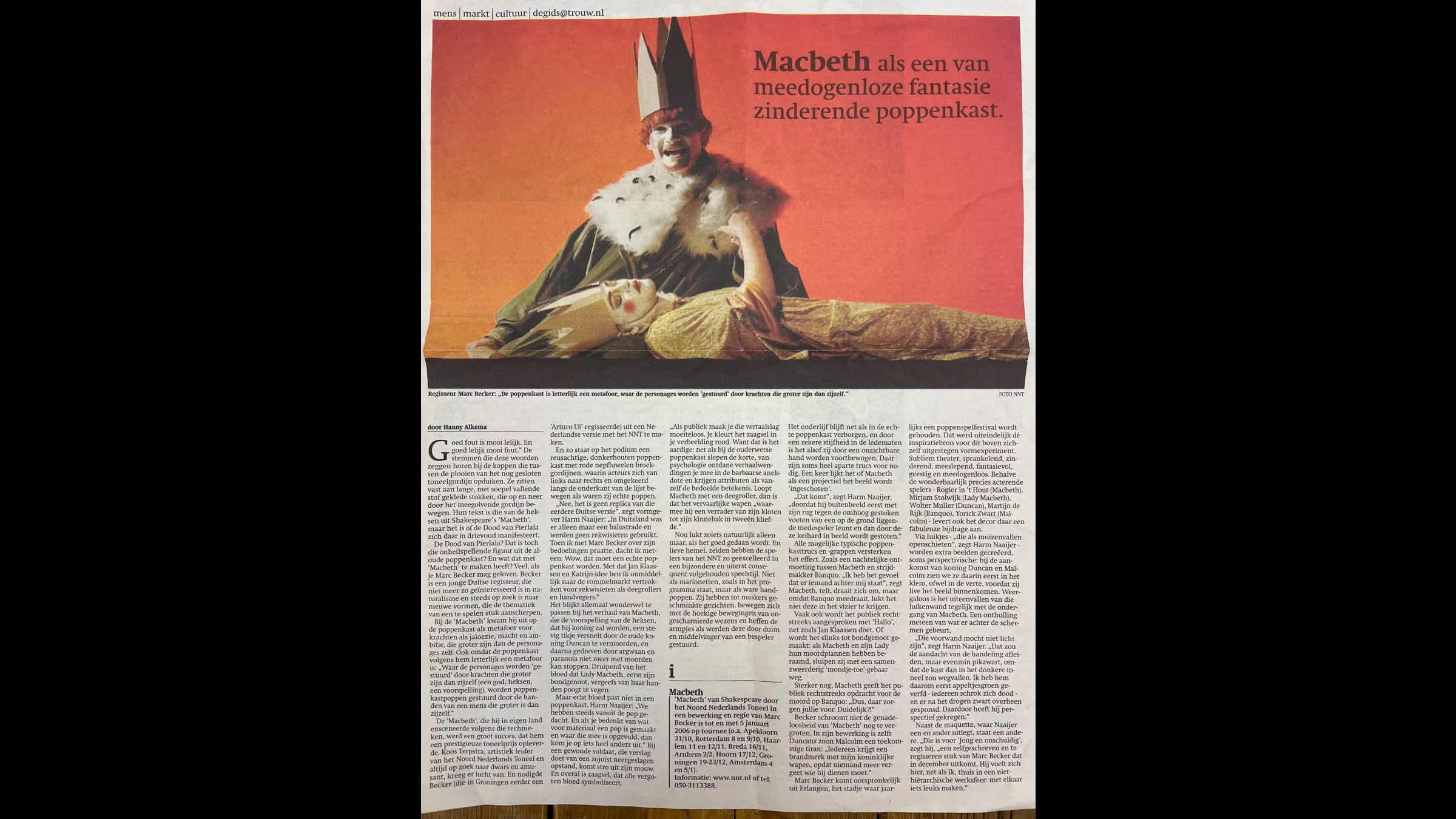 Noord Nederlands Toneel 2004