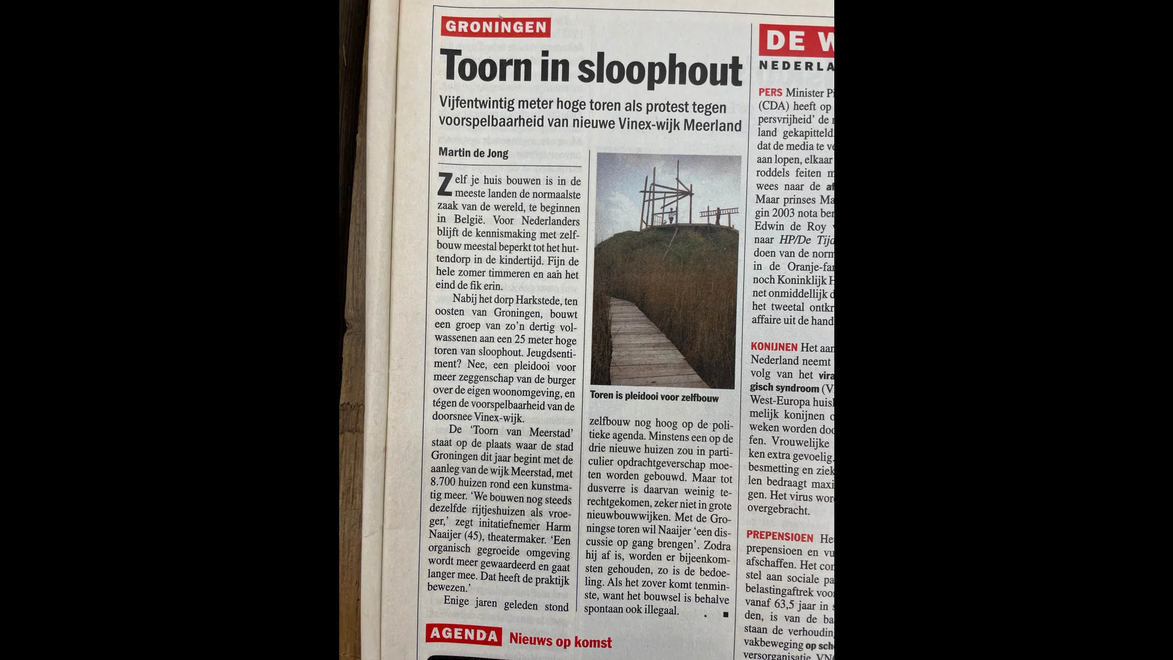 Discussieplatform, Meerstad Groningen 2004