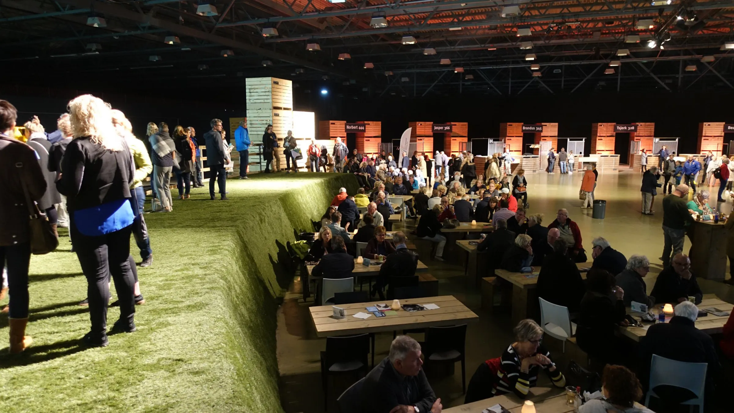 Pres. tijdens De Stormruiter WTC Leeuwarden 2018