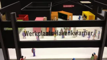 Maquette Werkplaats Havenkwartier, Assen 2013